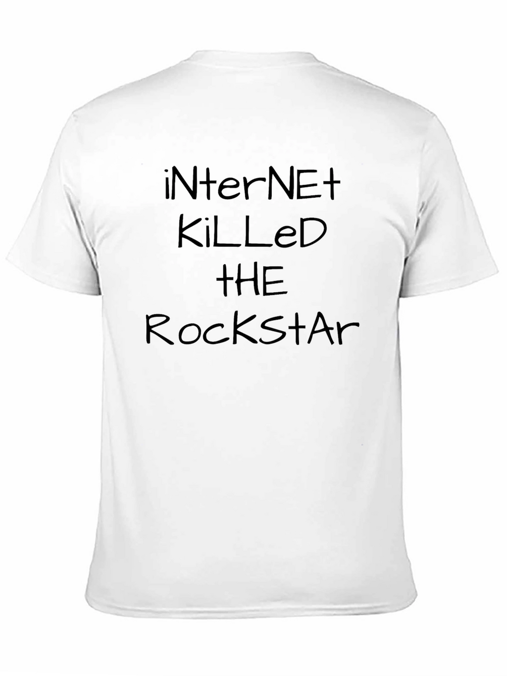 Internet Killed the Rockstar Graphic T-Shirt