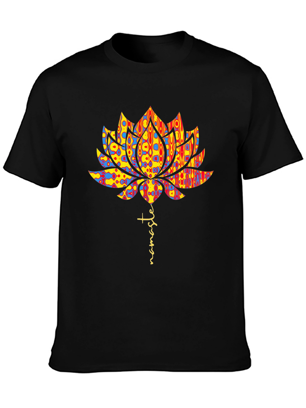 Namaste Lotus Flower Graphic Tee