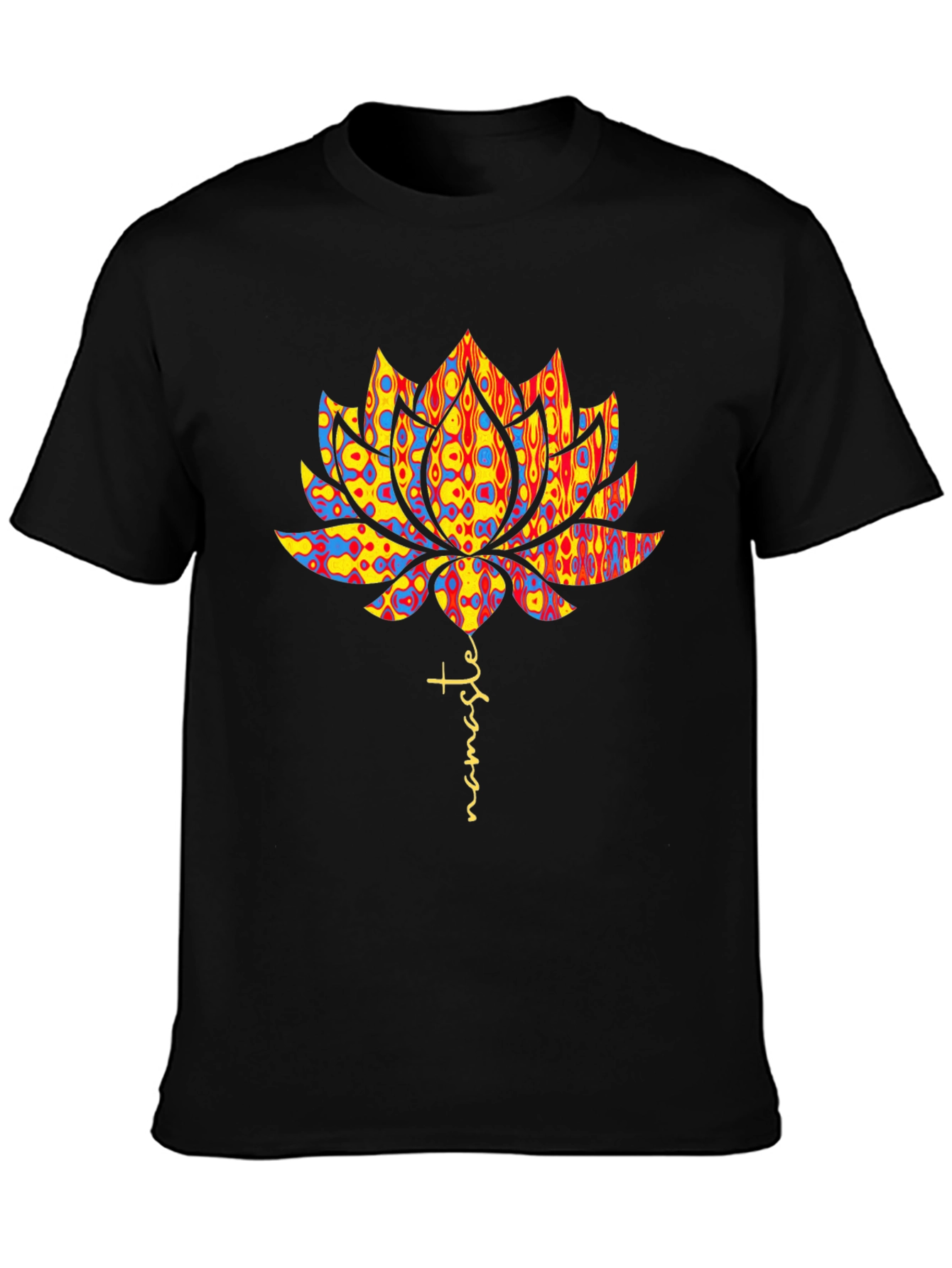 Namaste Lotus Flower Graphic Tee