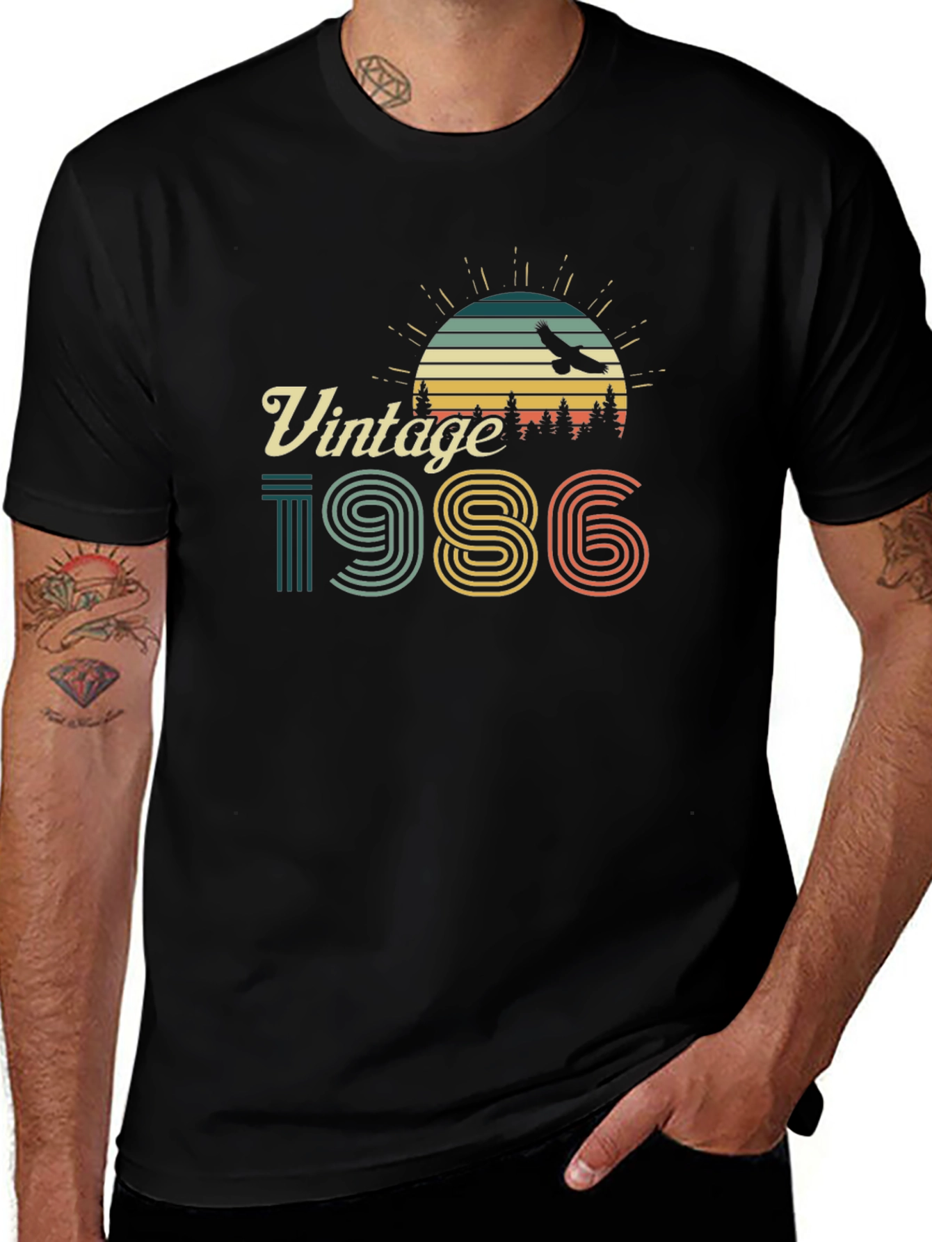 Vintage 1986 Retro Graphic Tee