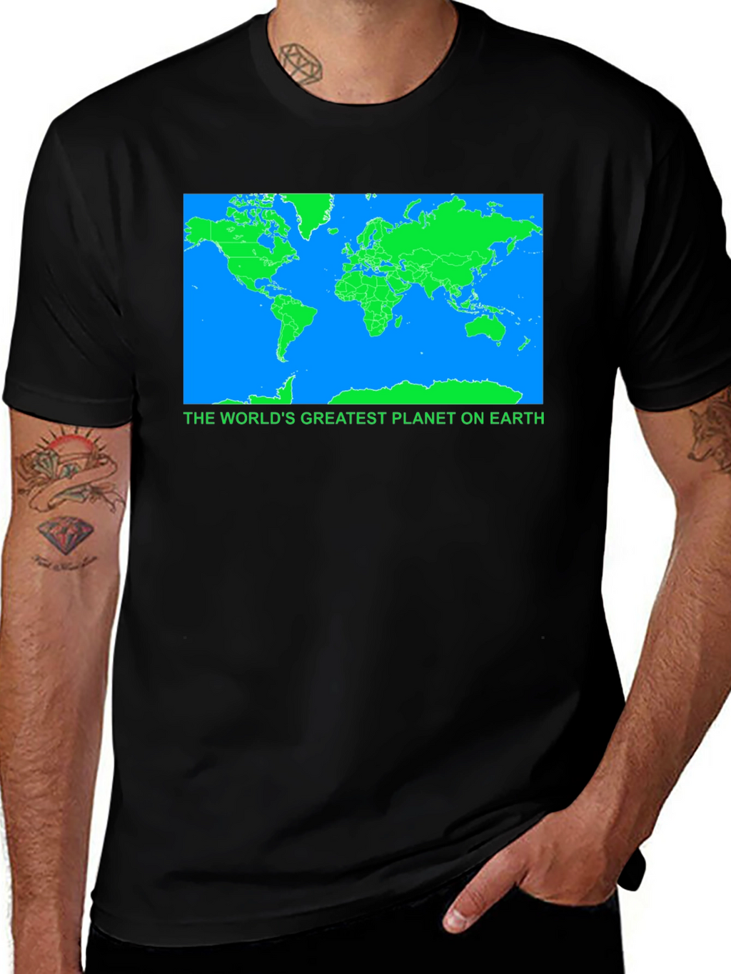 Worlds Greatest Planet Earth T-Shirt