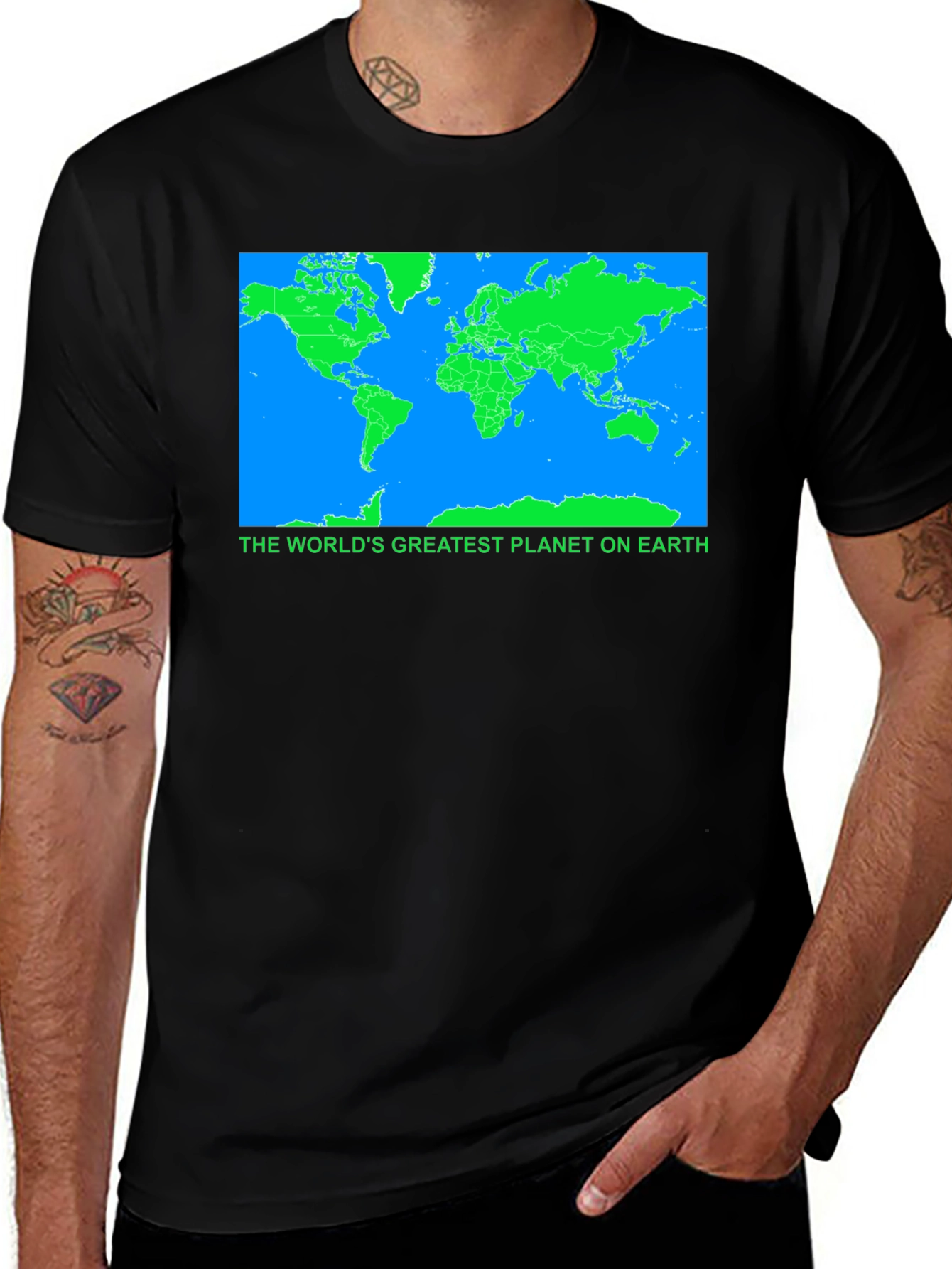 Worlds Greatest Planet Earth T-Shirt