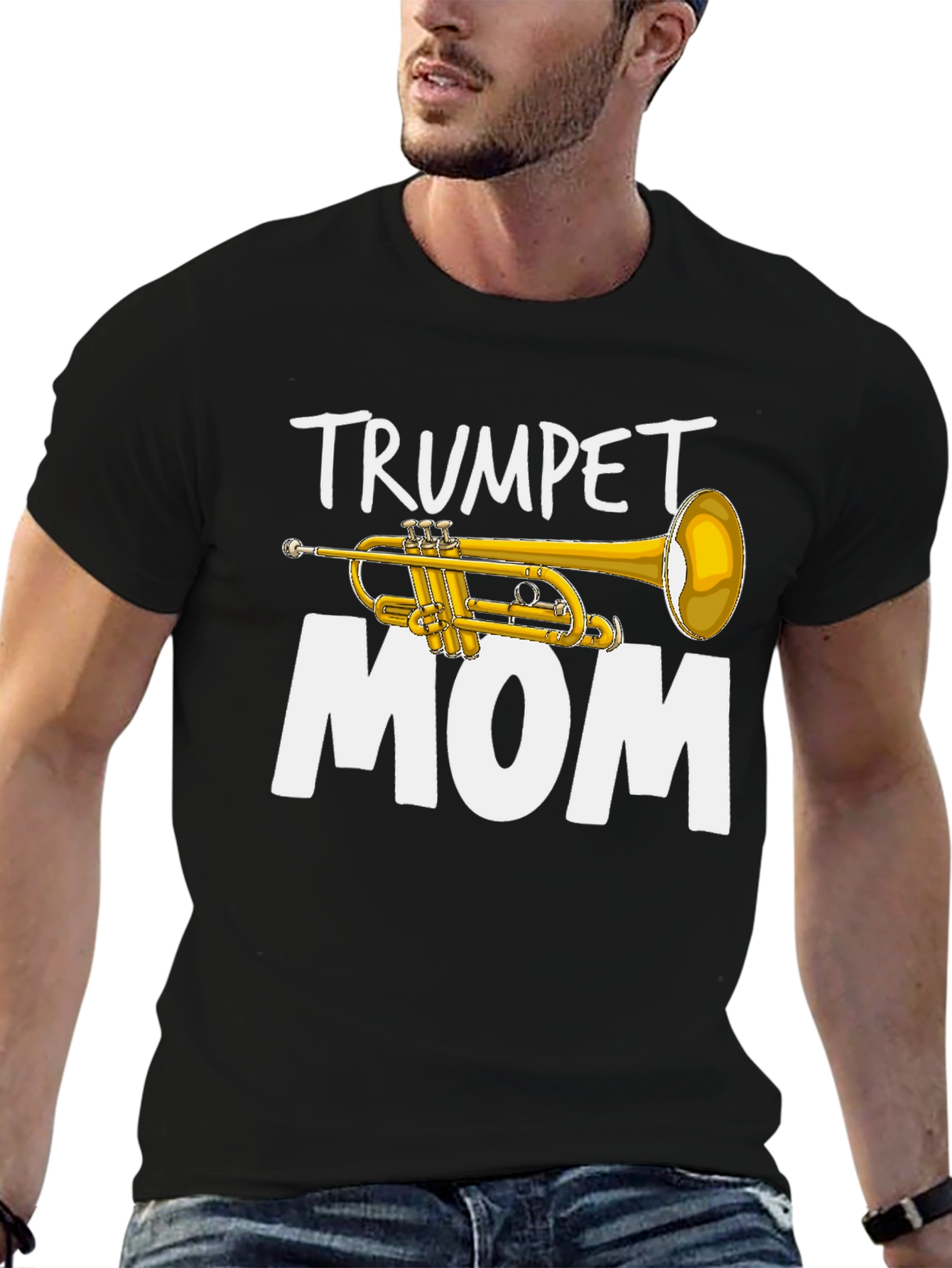 Trumpet Mom T-Shirt - Music Lover Tee