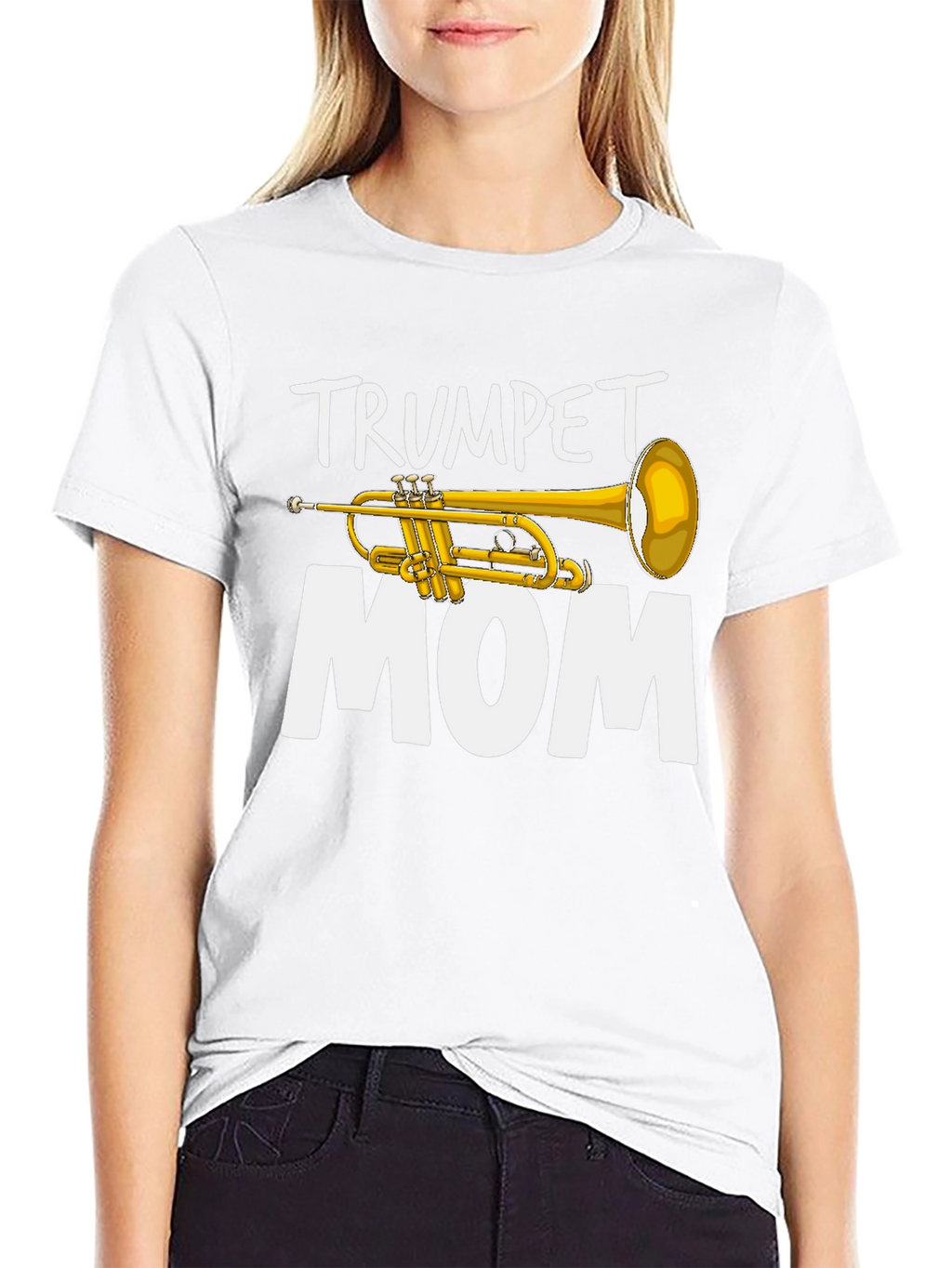 Trumpet Mom T-Shirt - Music Lover Tee