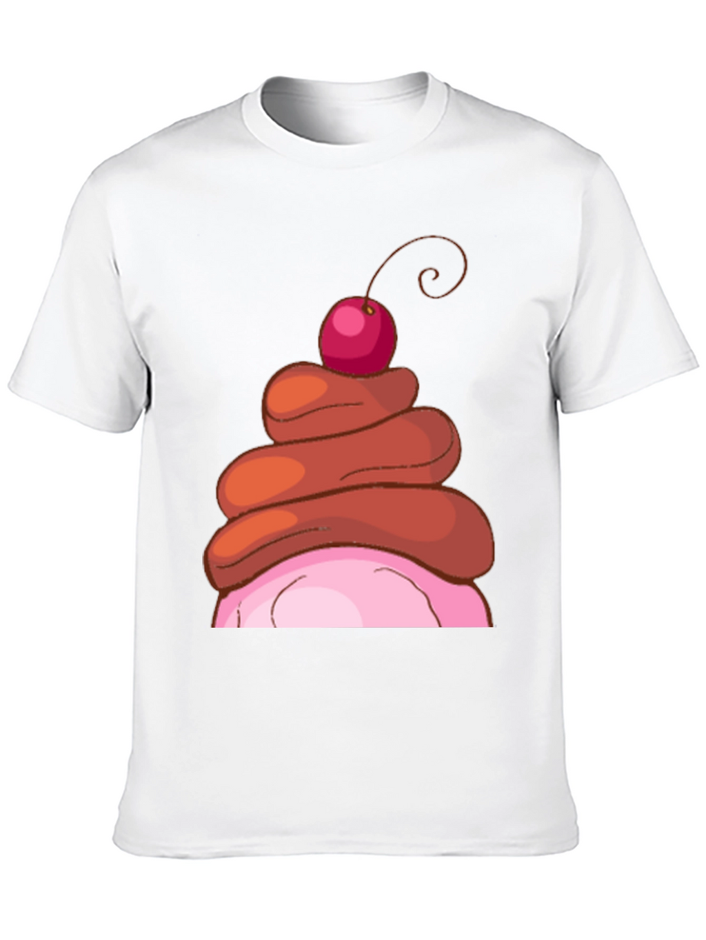 Cupcake Graphic Tee - Sweet Treat Shirt