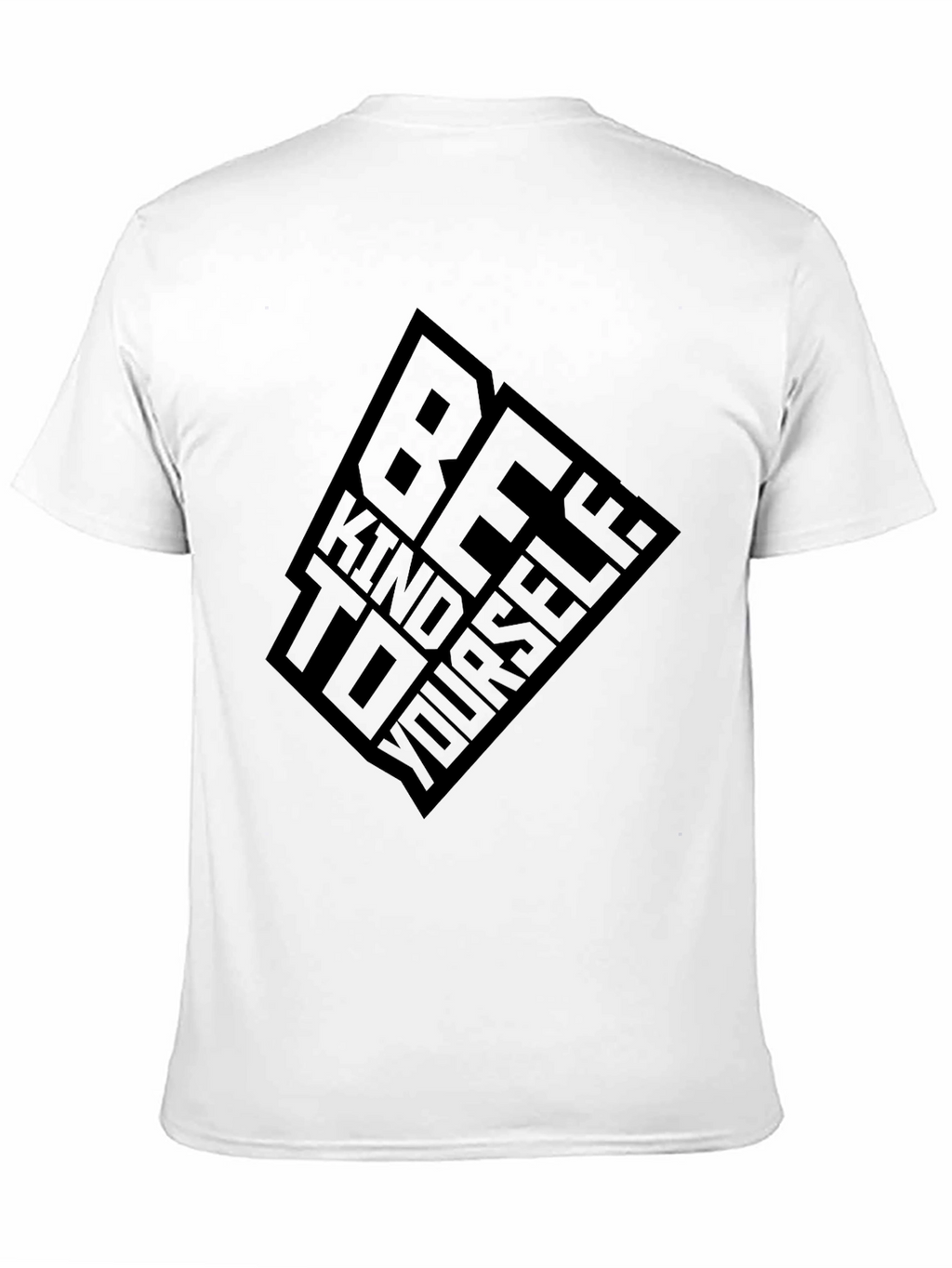 Be Kind To Yourself Black Graphic Tee