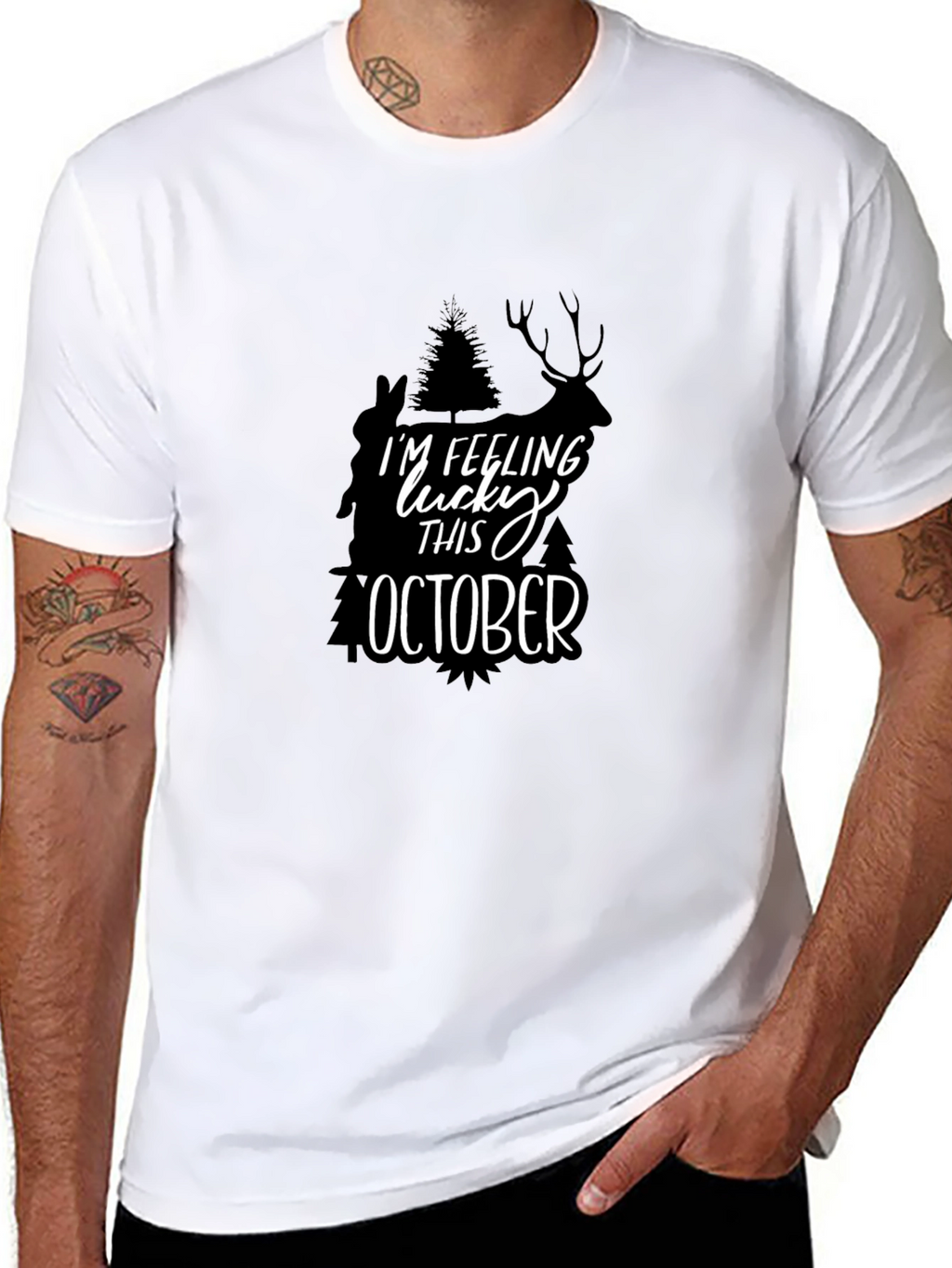 Lucky October Graphic T-Shirt