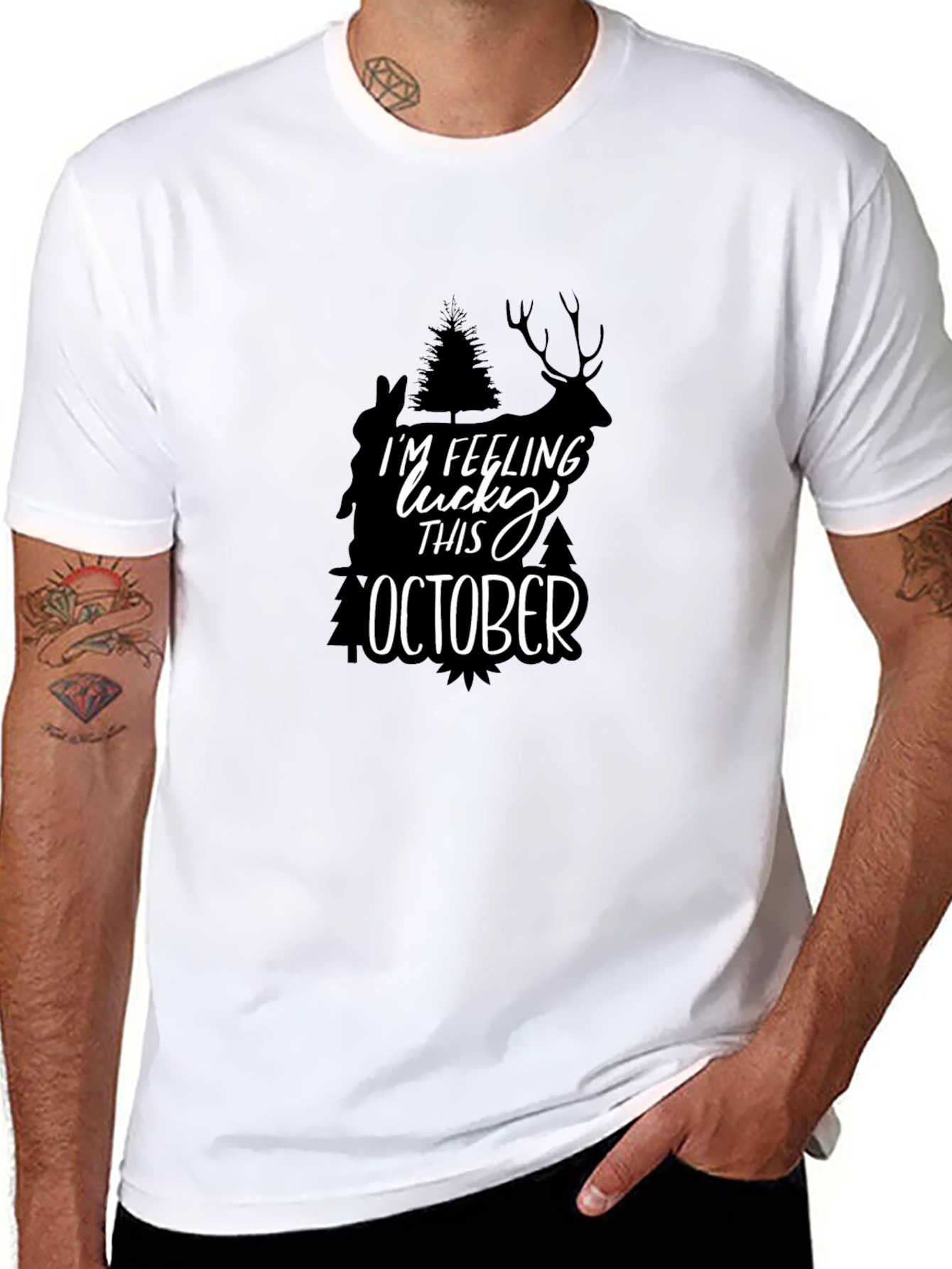 Lucky October Graphic T-Shirt