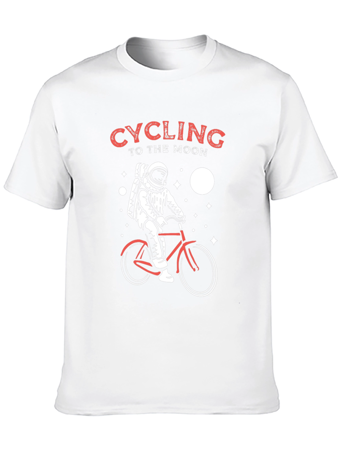 Cycling to the Moon Graphic T-Shirt