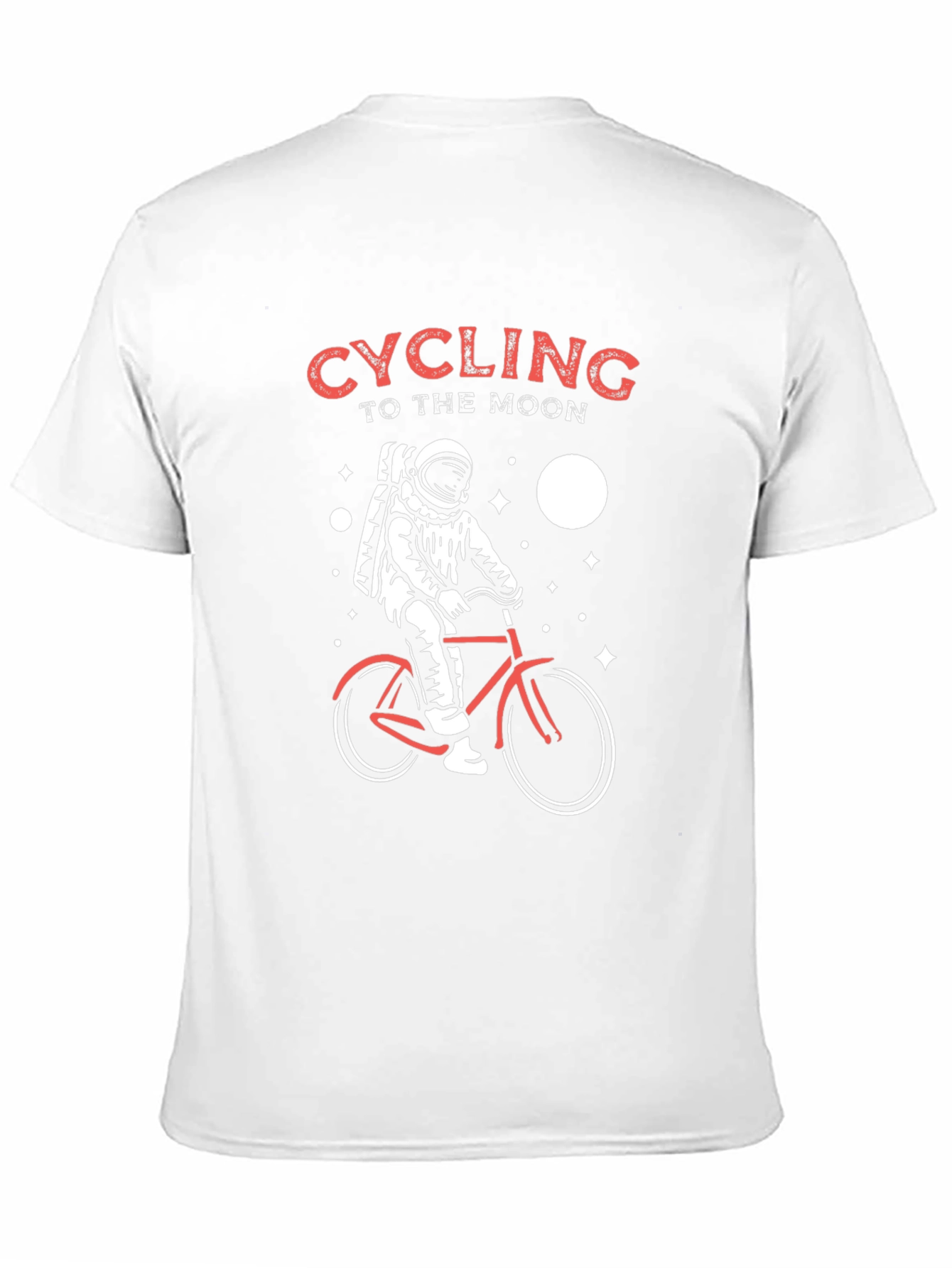 Cycling to the Moon Graphic T-Shirt