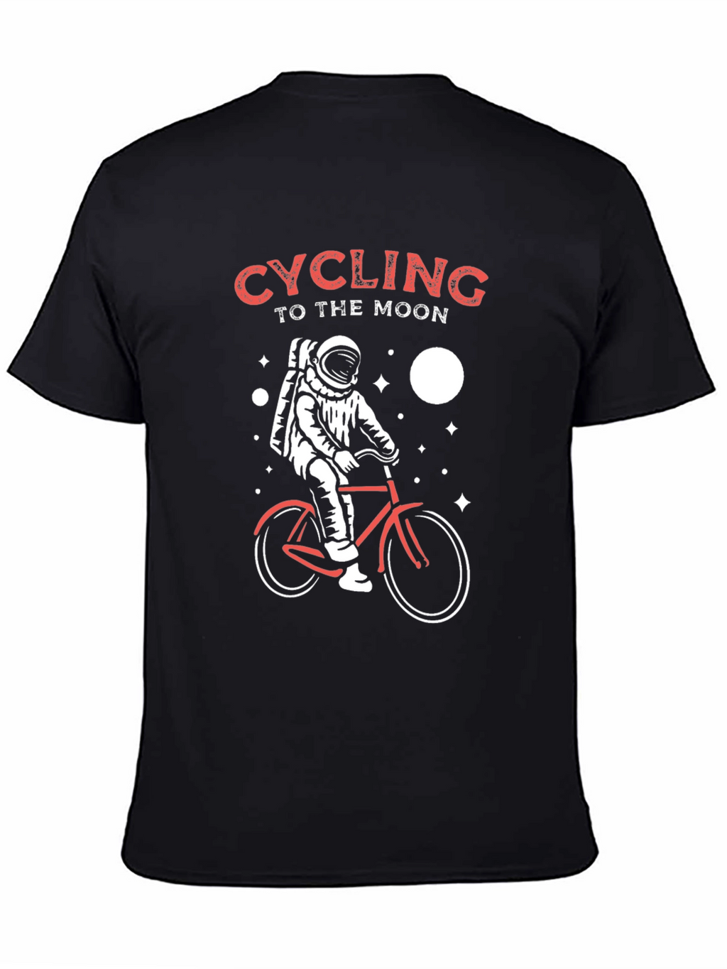Cycling to the Moon Graphic T-Shirt