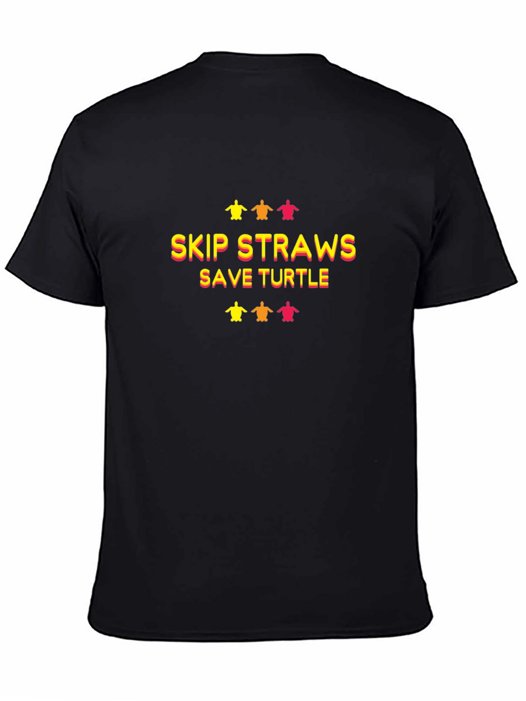 Skip Straws Save Turtles Graphic Tee