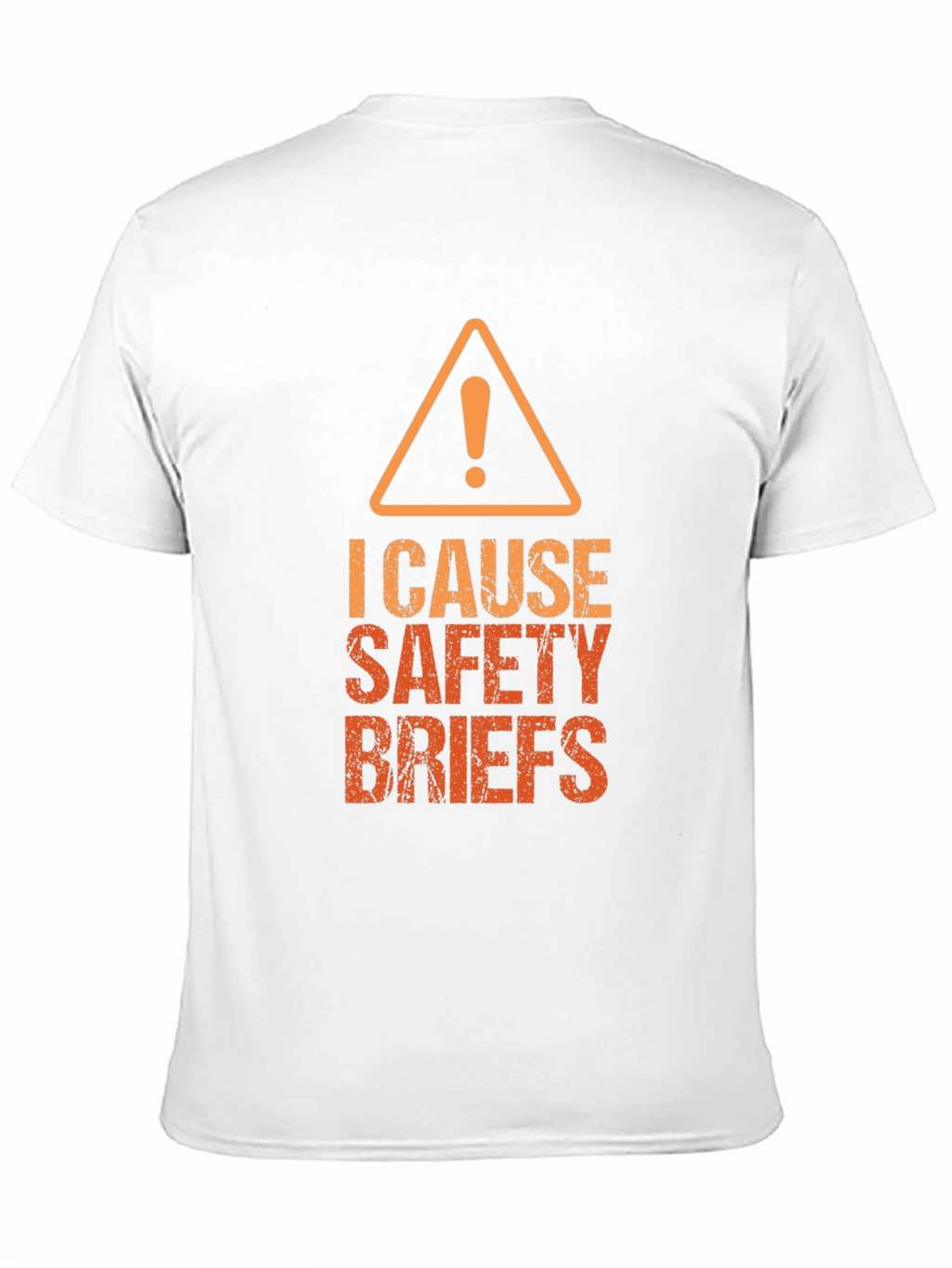 I Cause Safety Briefs Graphic Tee - Black