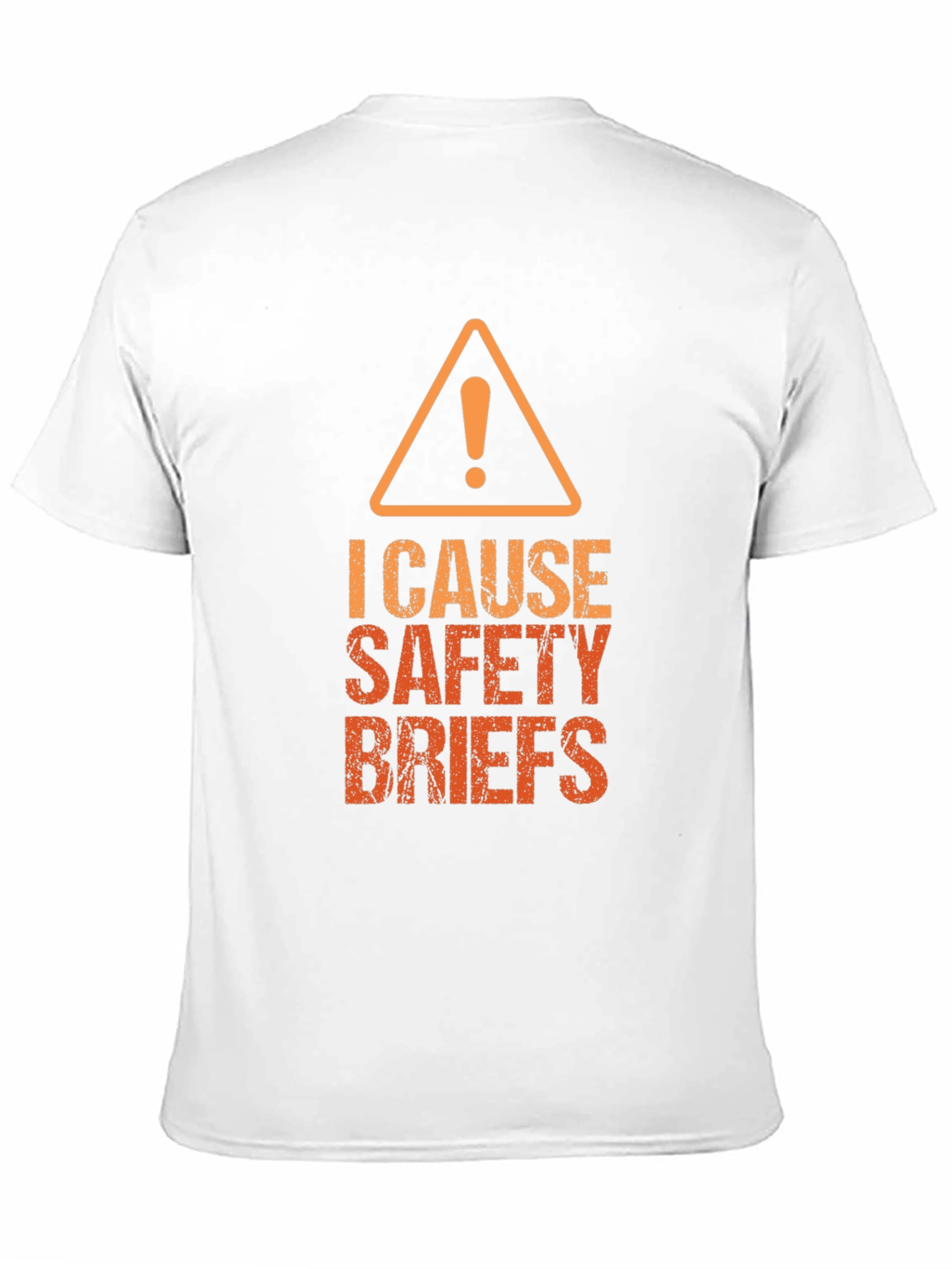 I Cause Safety Briefs Graphic Tee - Black