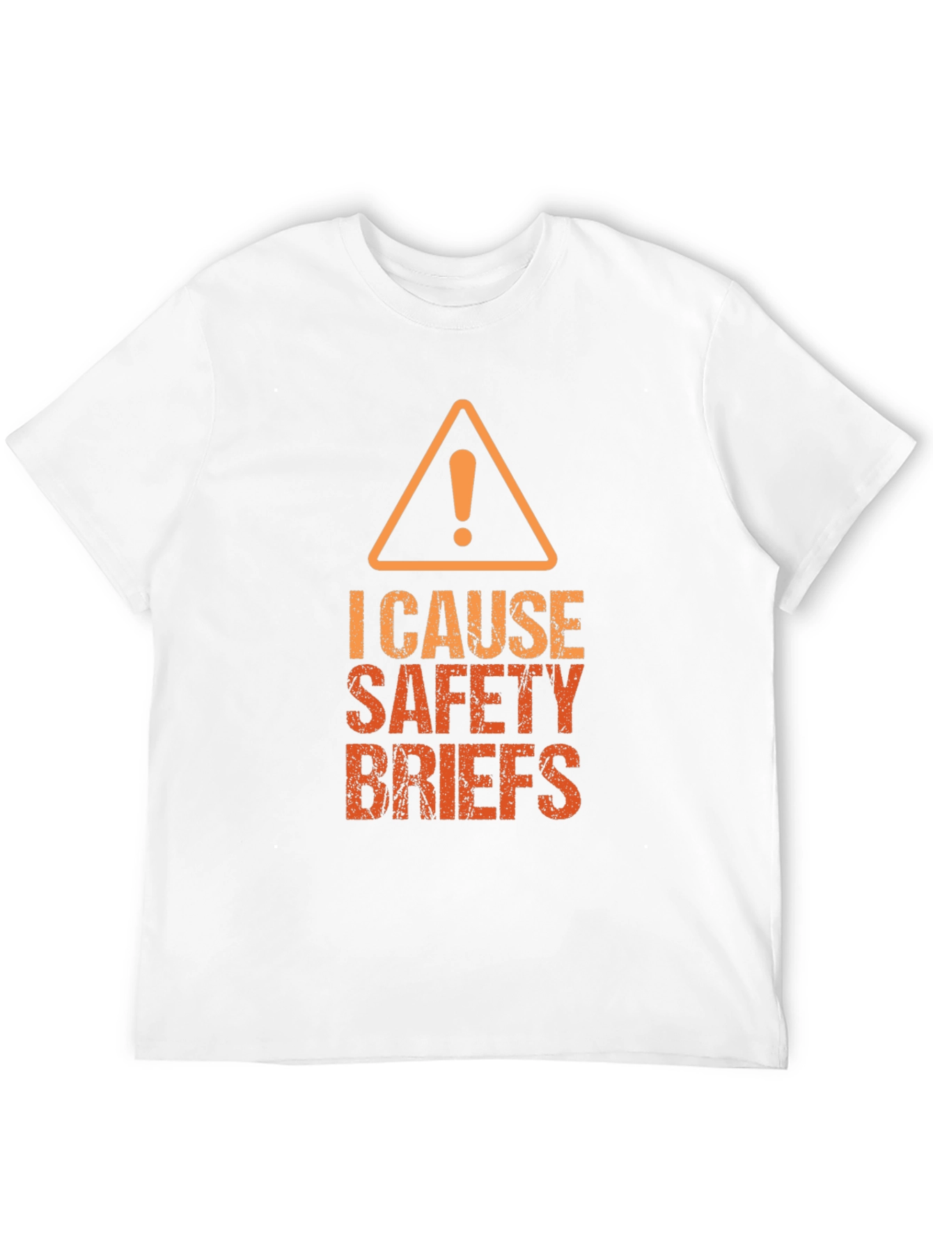 I Cause Safety Briefs Graphic Tee - Black