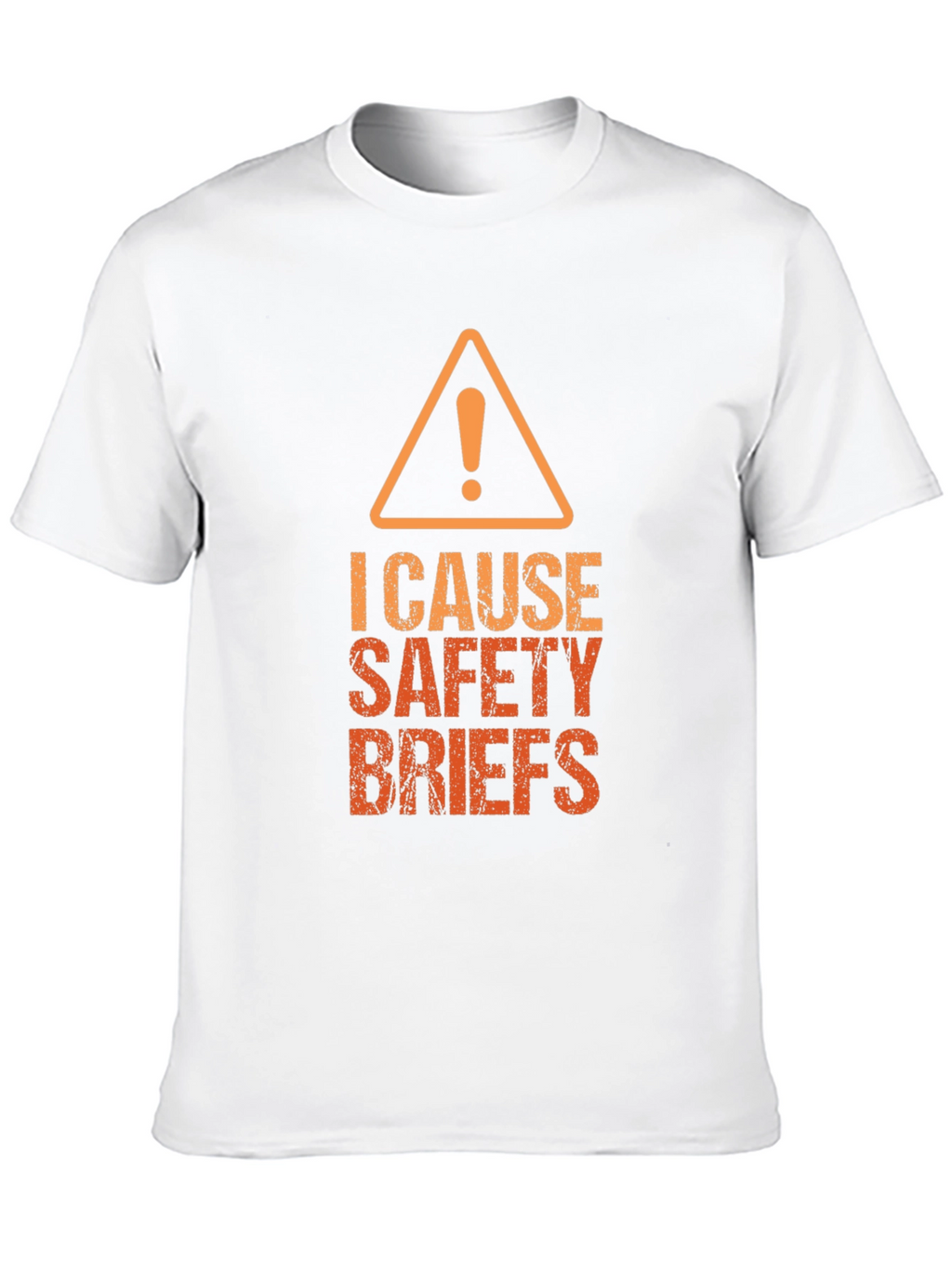 I Cause Safety Briefs Graphic Tee - Black