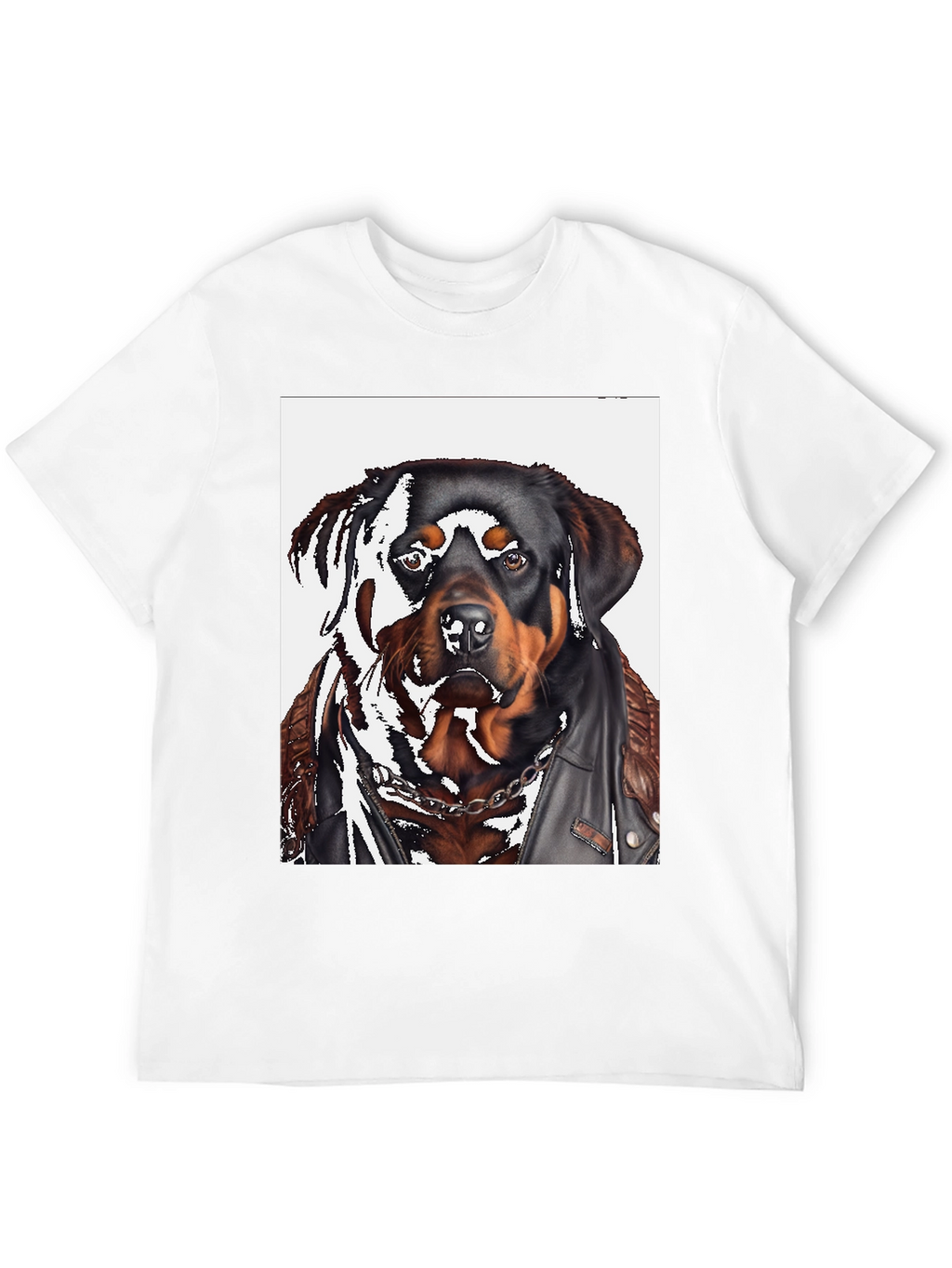Rottweiler Biker T-Shirt