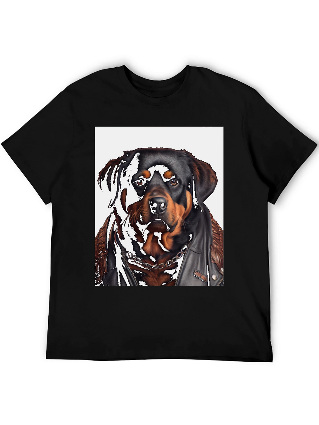 Rottweiler Biker T-Shirt
