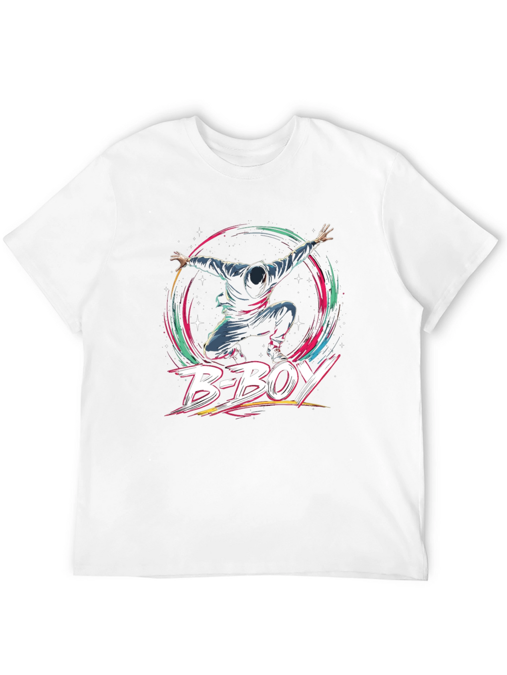 B-Boy Graphic Tee - Streetwear Style
