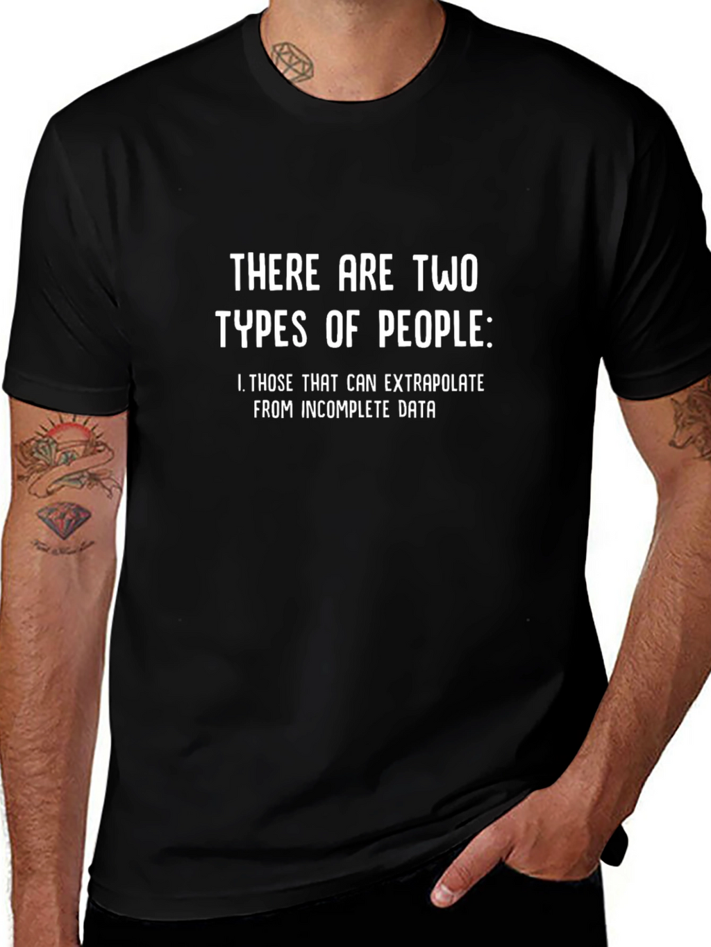 Extrapolate Funny T-Shirt - Data Science Humor Tee