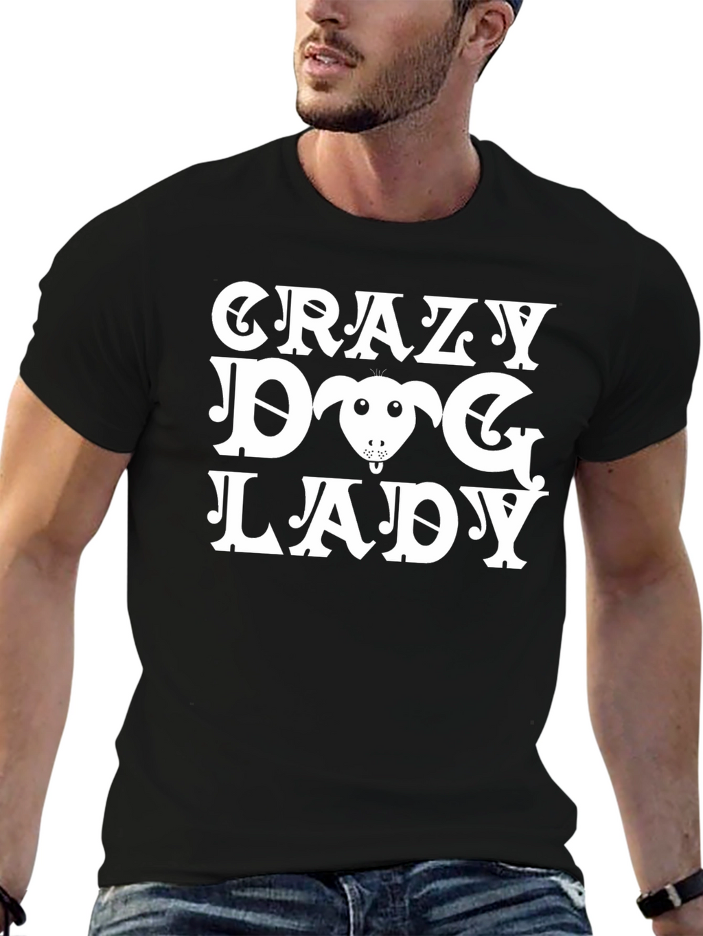 Crazy Dog Lady Graphic Tee