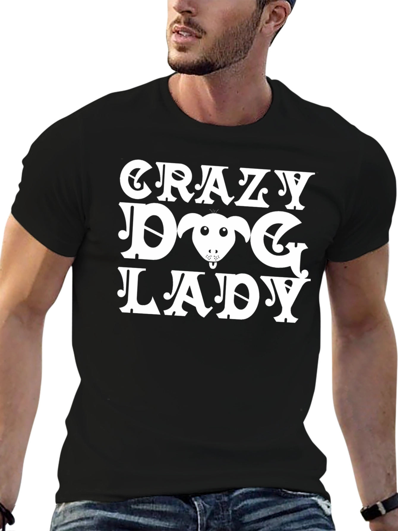 Crazy Dog Lady Graphic Tee