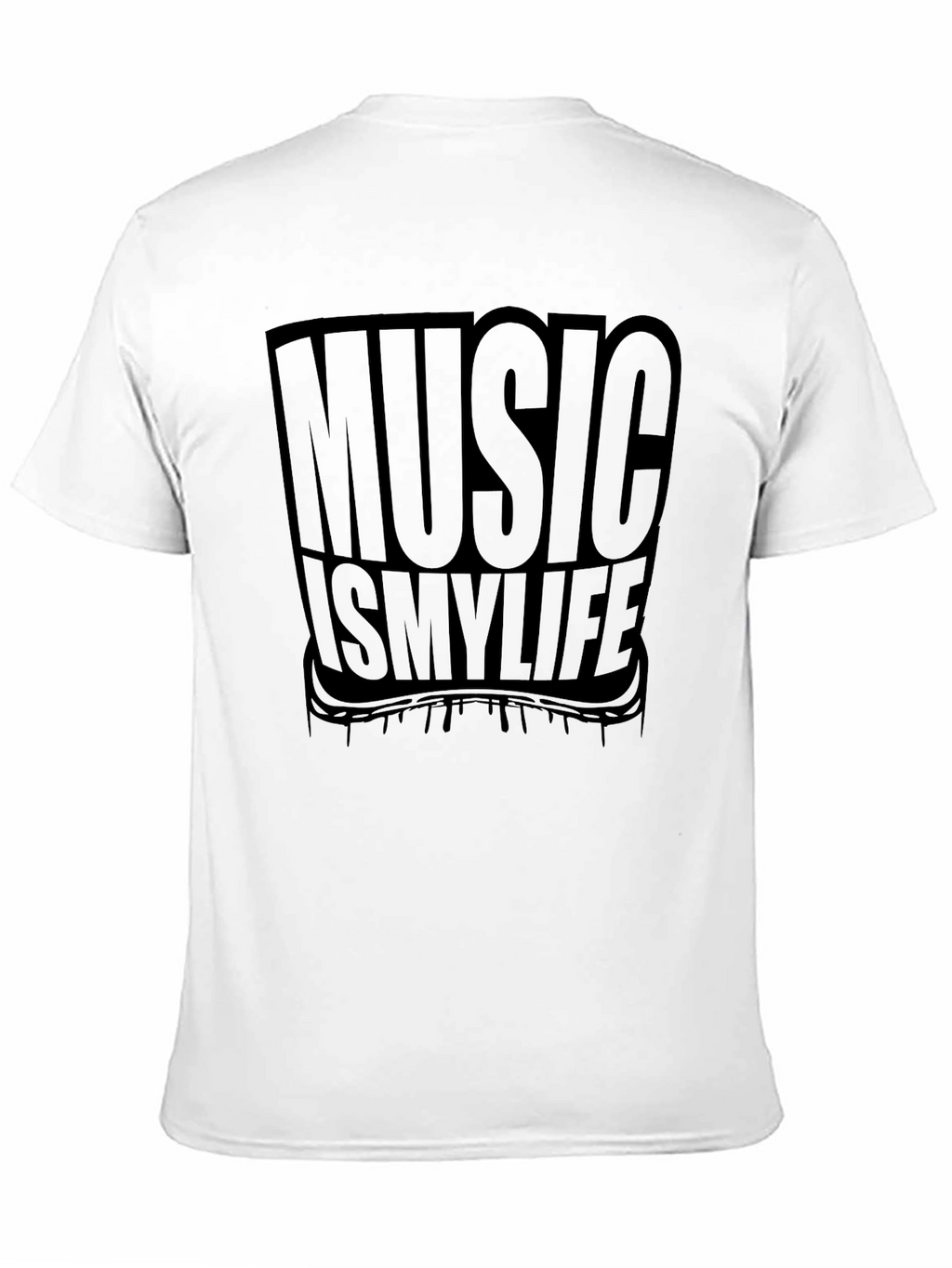 Music Is My Life Black T-Shirt