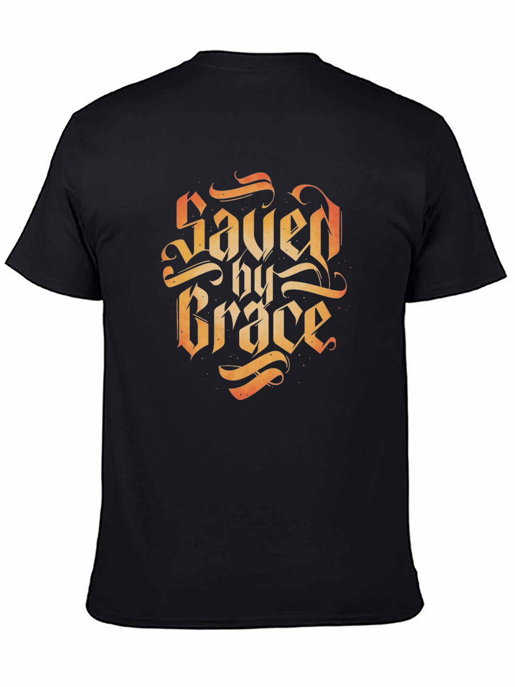 Saved by Grace Graphic Tee - Religious Faith T-Shirt