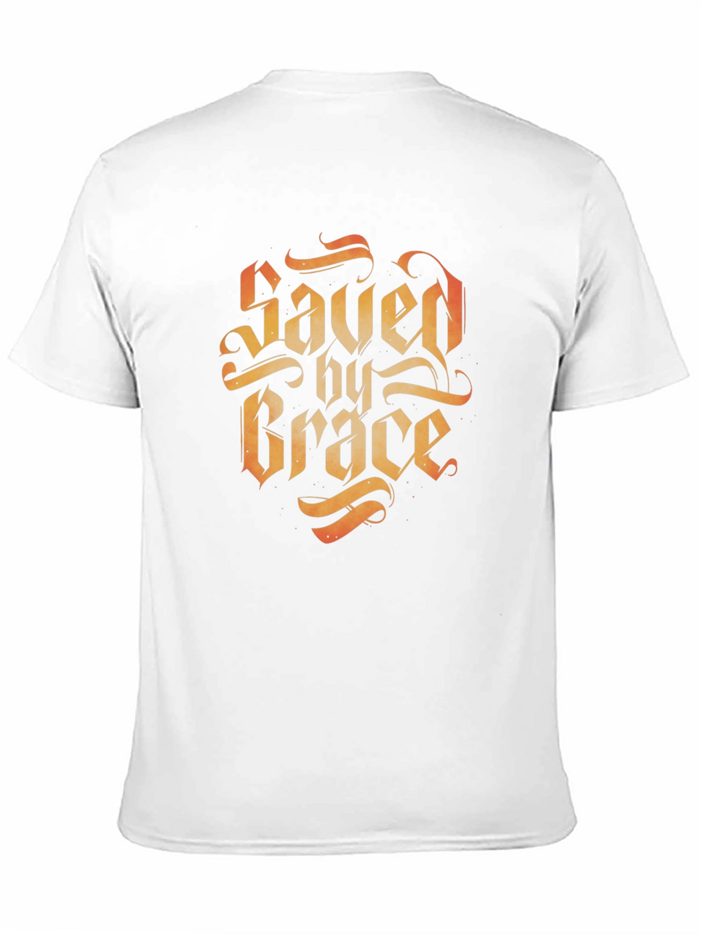 Saved by Grace Graphic Tee - Religious Faith T-Shirt