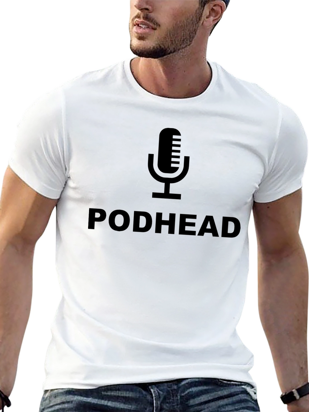 Podhead Podcast Black T-Shirt