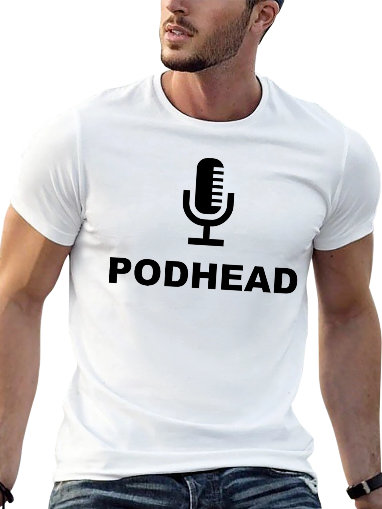 Podhead Podcast Black T-Shirt