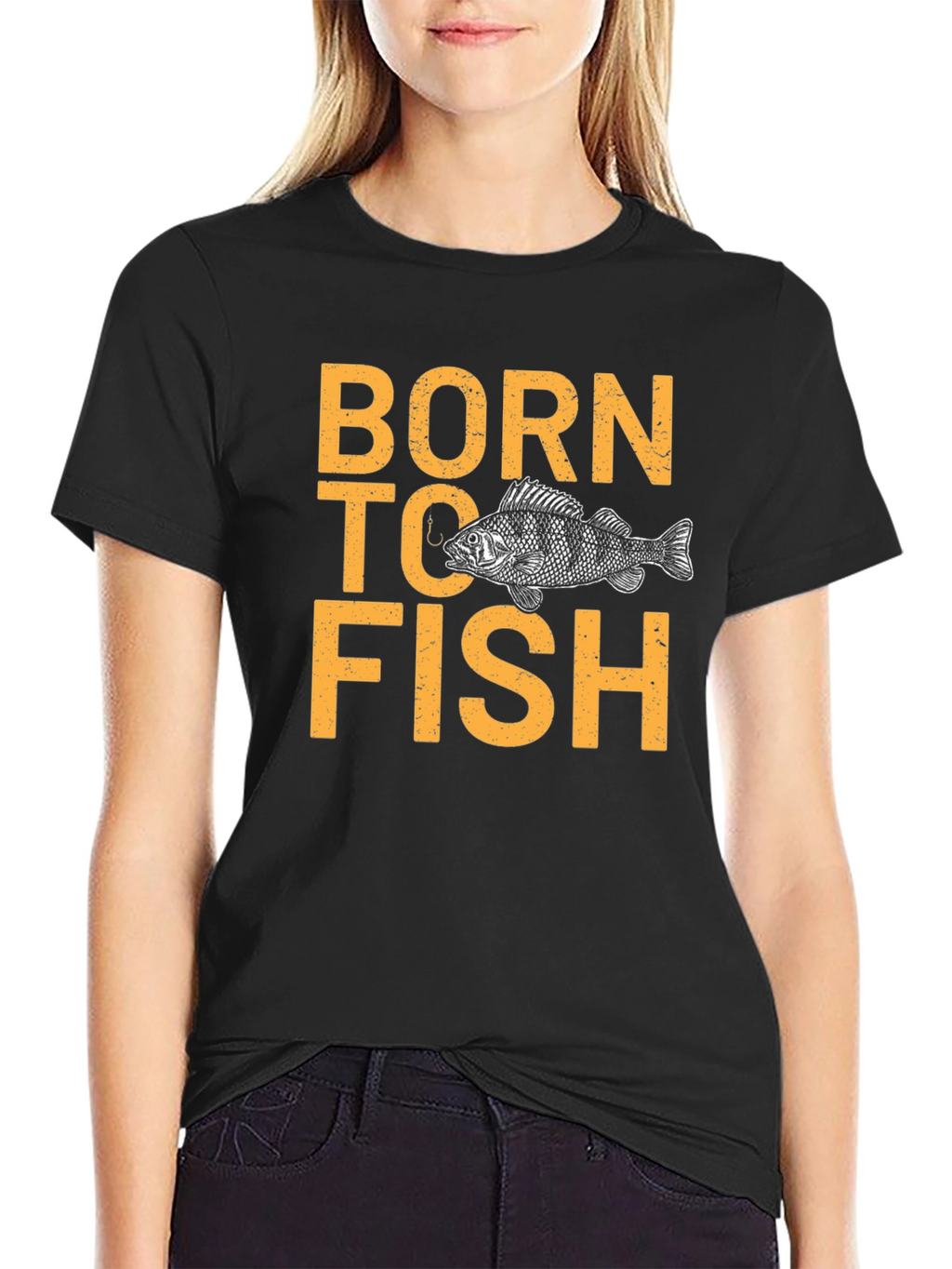Born to Fish Graphic T-Shirt - Fisherman Apparel