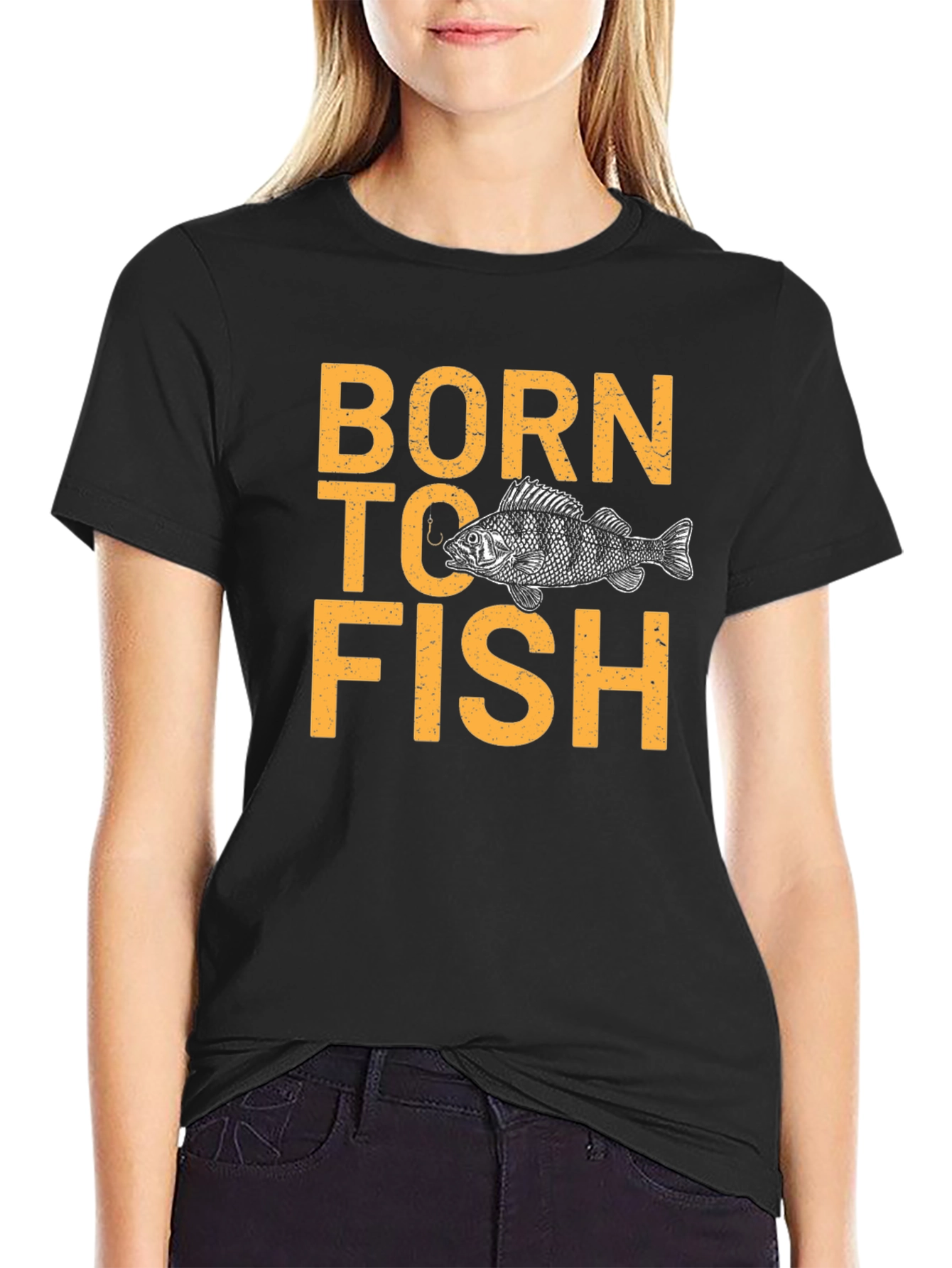 Born to Fish Graphic T-Shirt - Fisherman Apparel