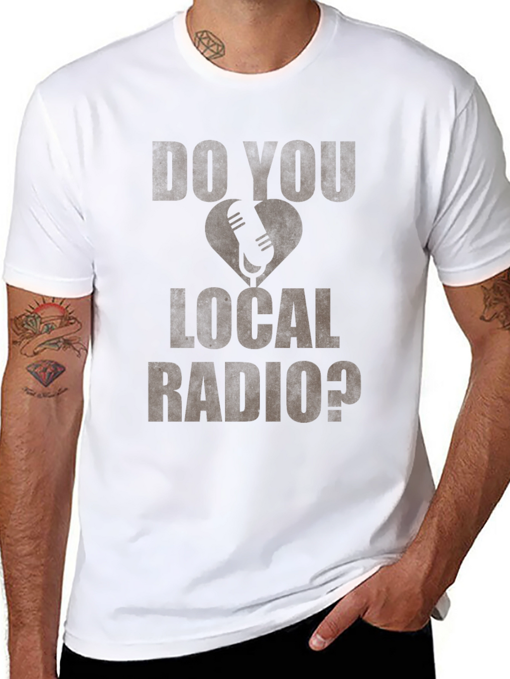 Do You Love Local Radio? Graphic T-Shirt