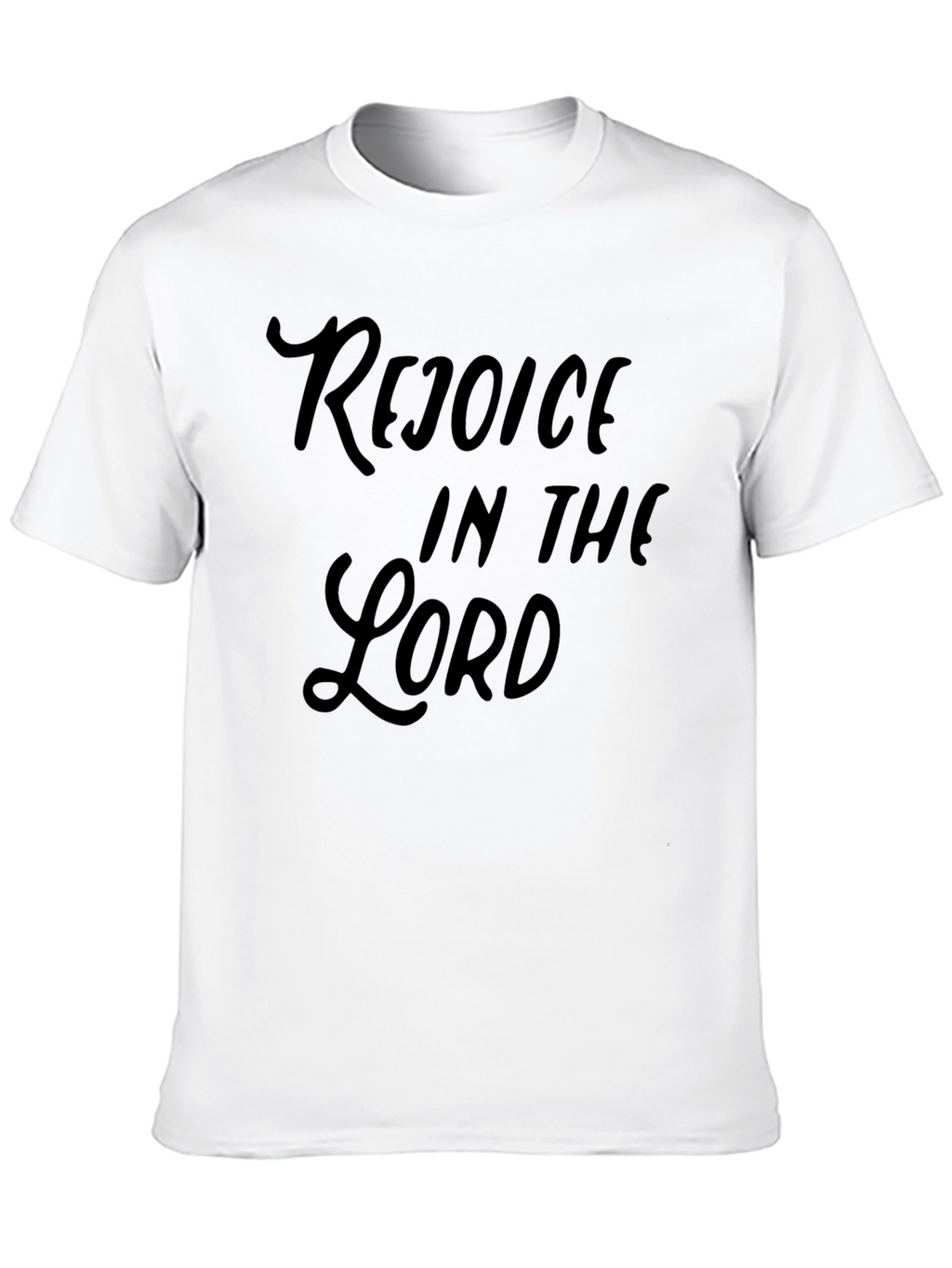 Rejoice in the Lord Graphic Tee - Black