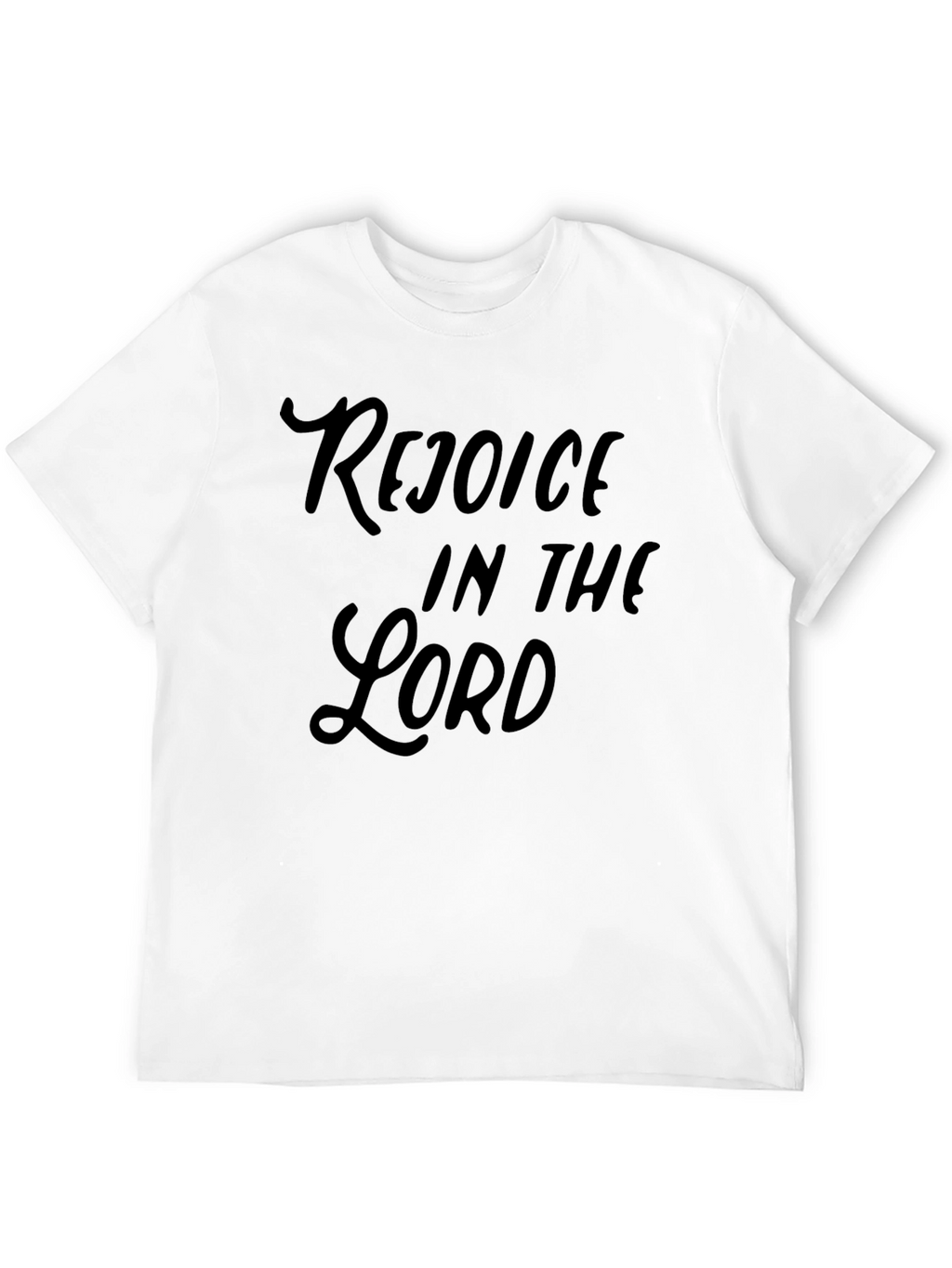 Rejoice in the Lord Graphic Tee - Black