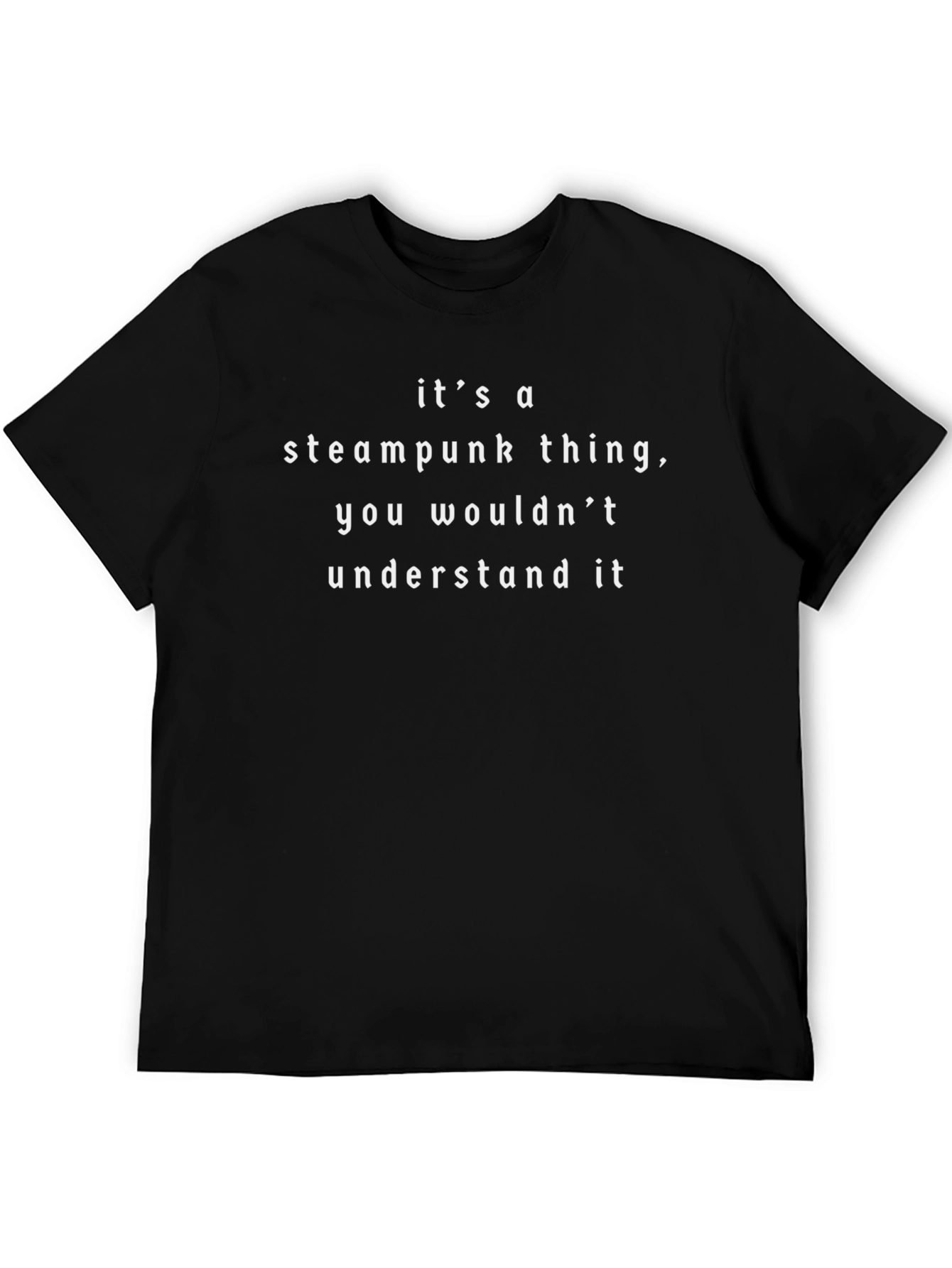 Steampunk Thing Mens T-Shirt - Unique Design