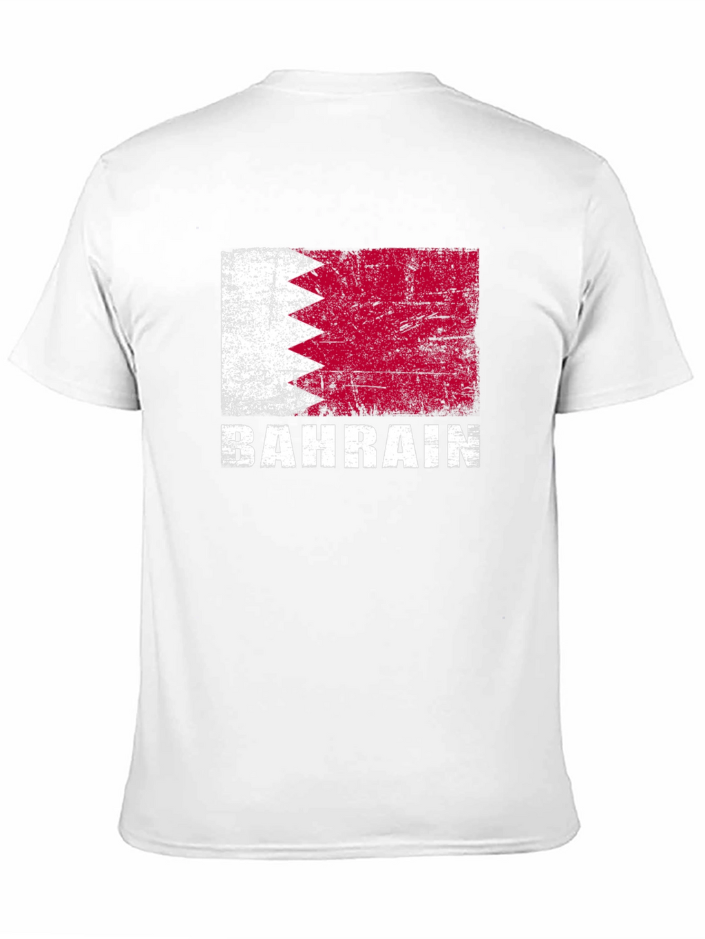 Bahrain Flag T-Shirt - Distressed Graphic Tee