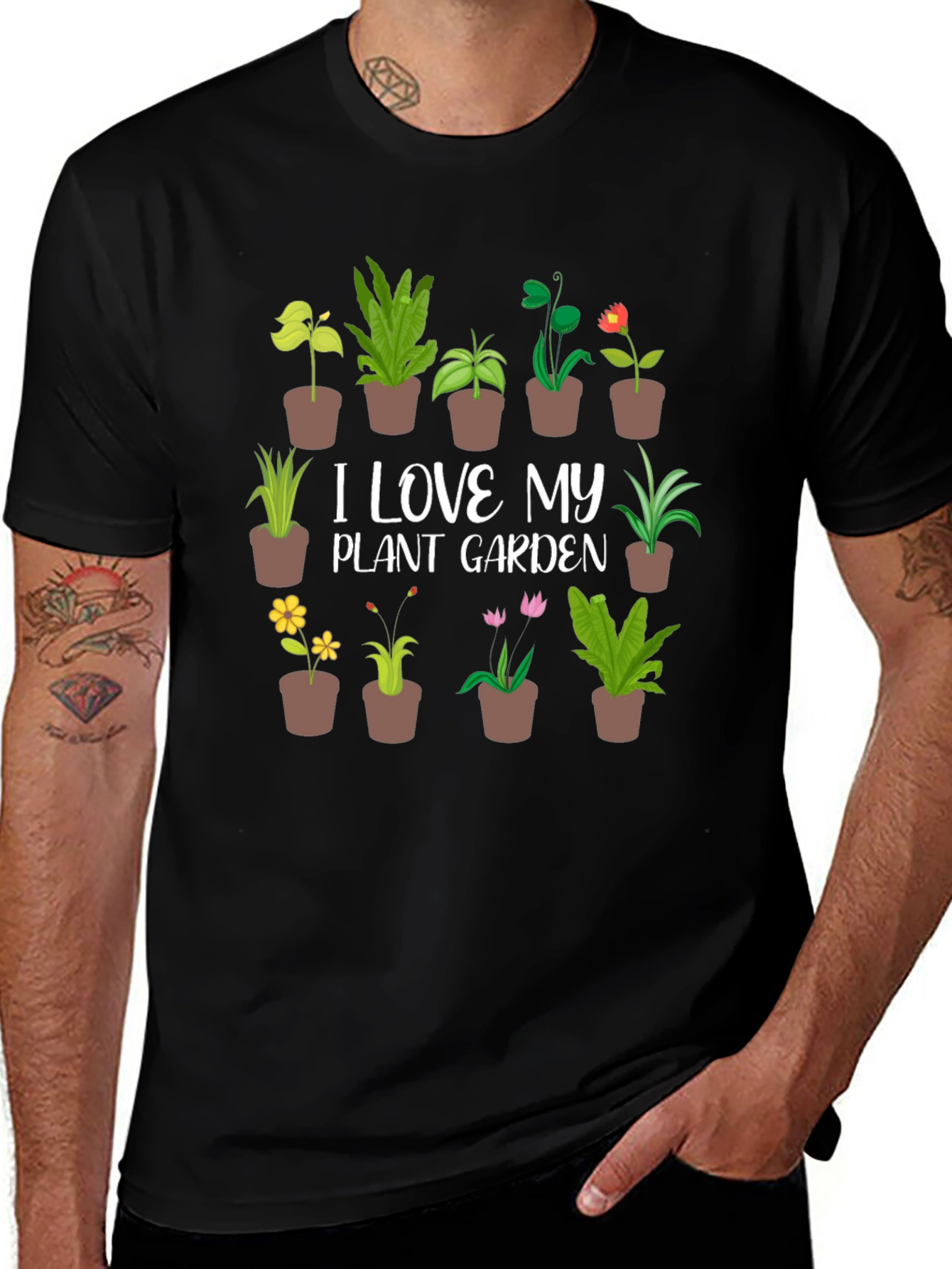 Plant Garden T-Shirt - I Love My Plant Garden Tee