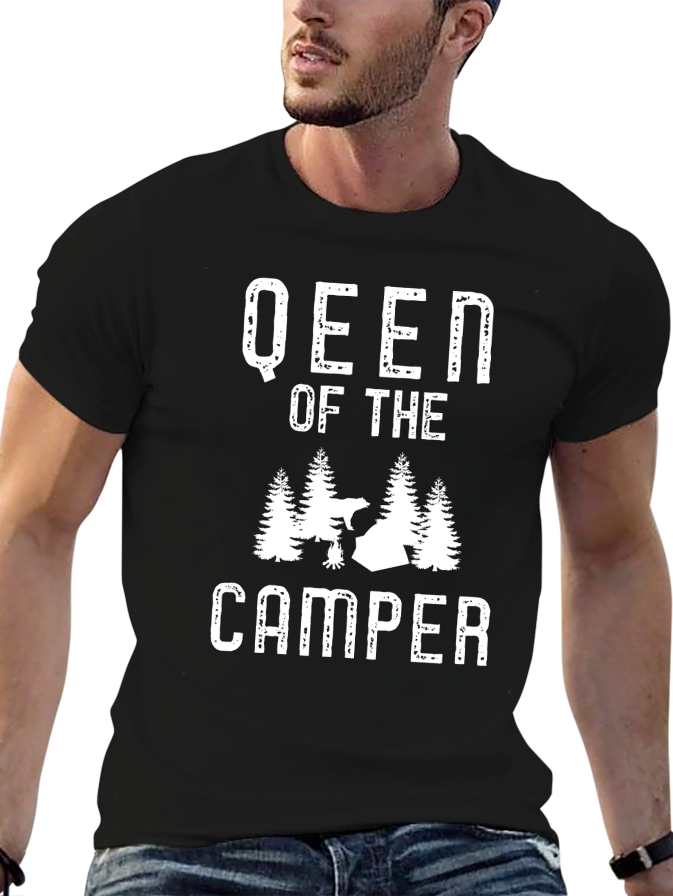 Queen of the Camper Graphic T-Shirt