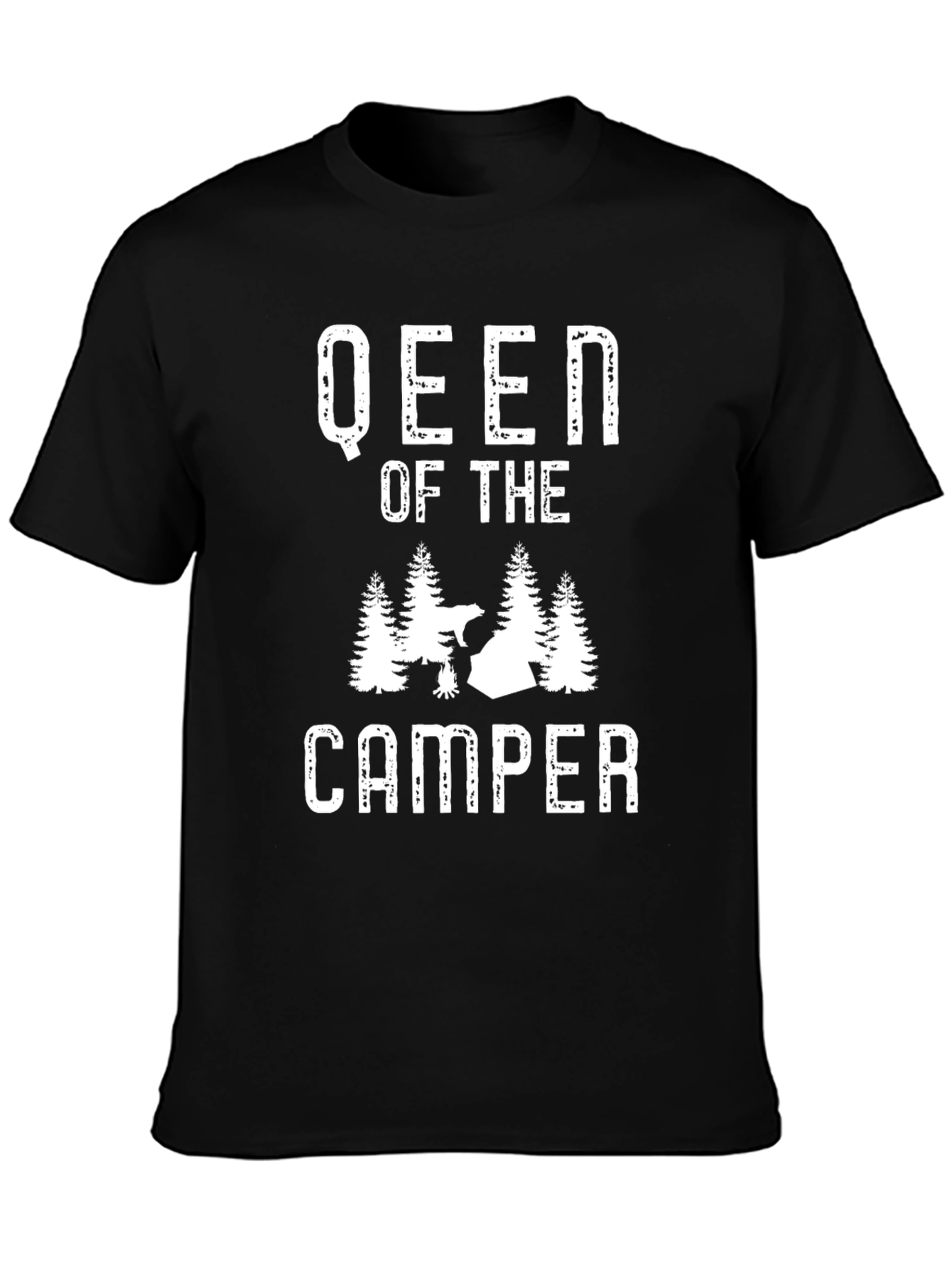 Queen of the Camper Graphic T-Shirt