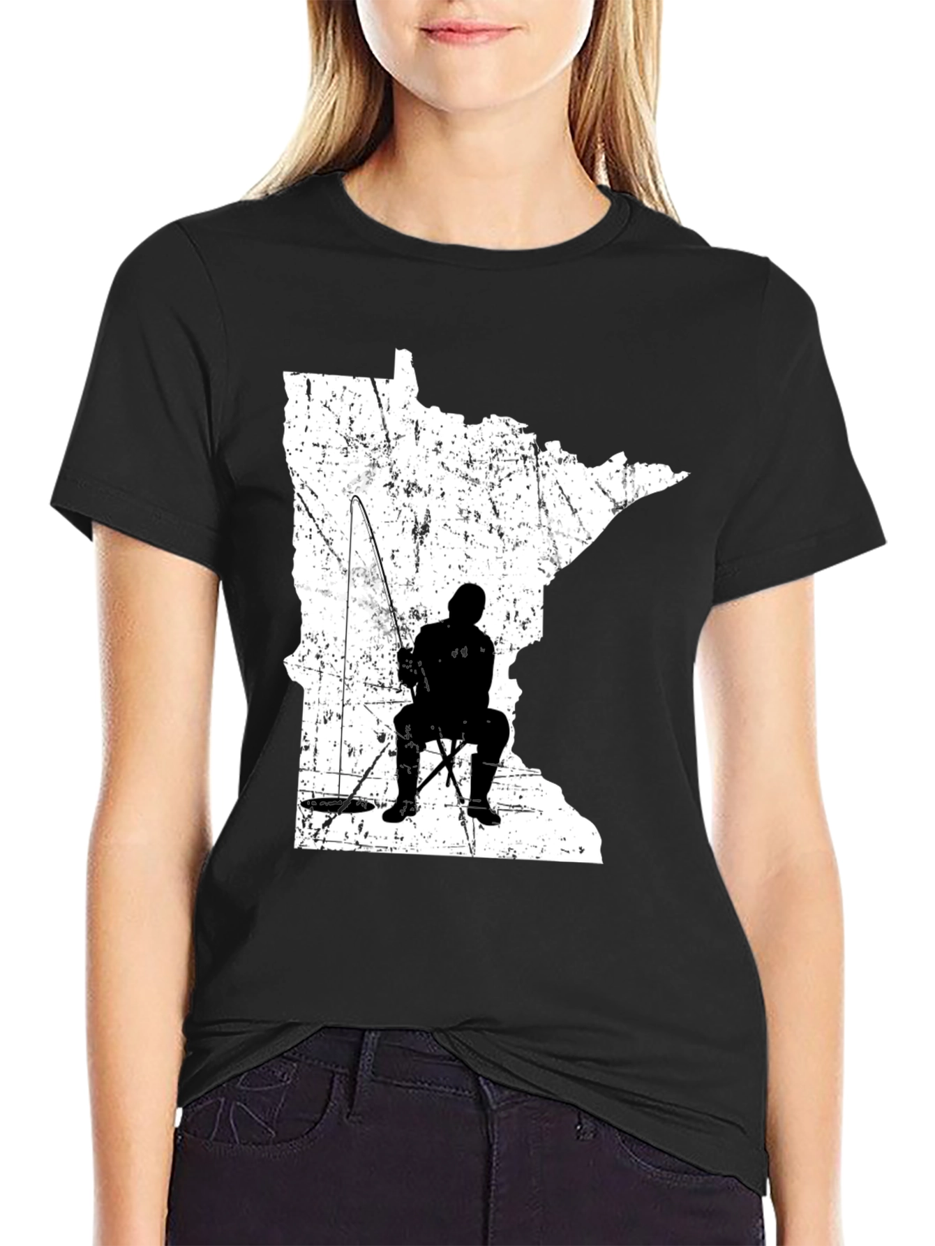 Minnesota Ice Fishing T-Shirt