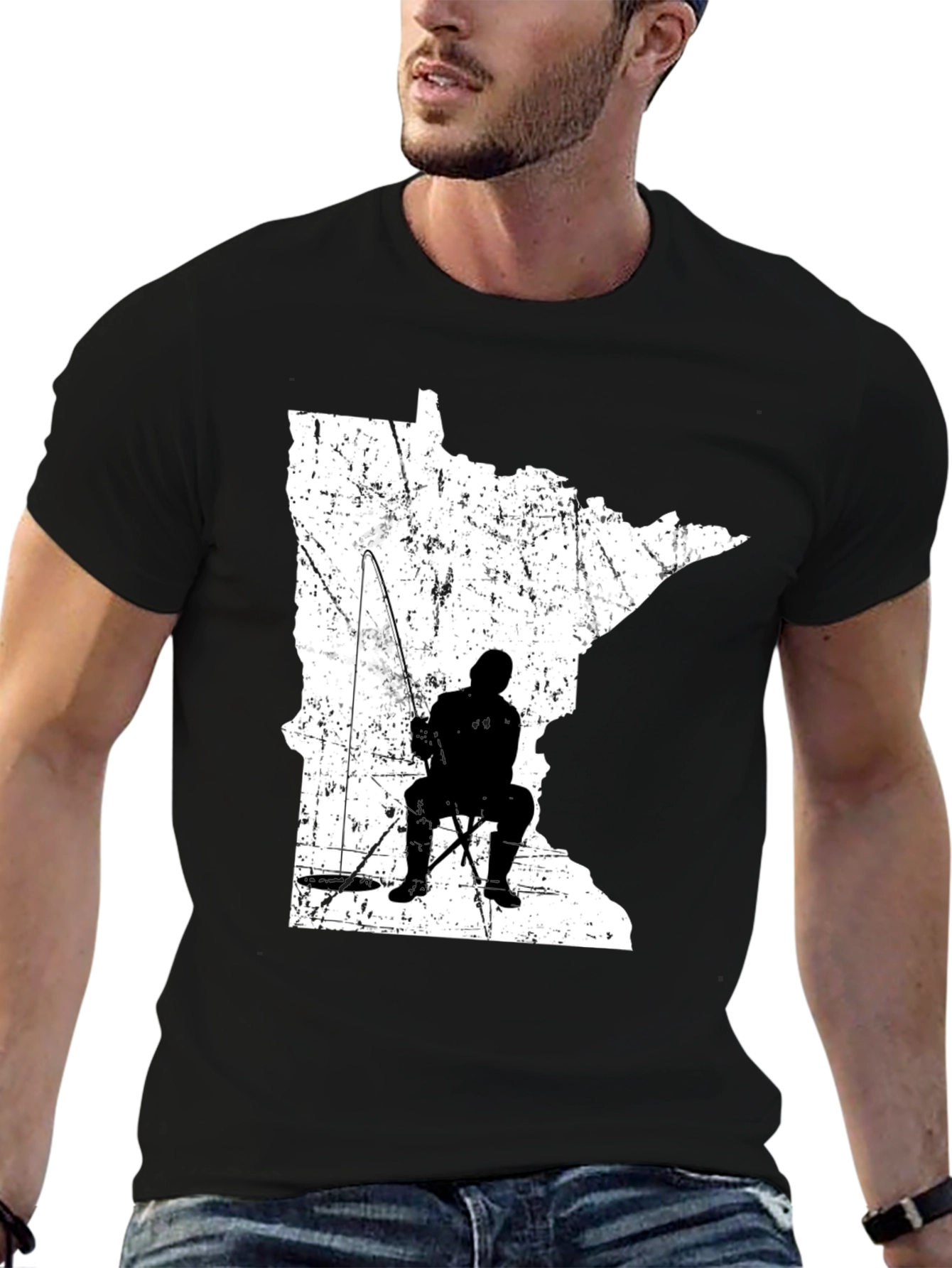 Minnesota Ice Fishing T-Shirt