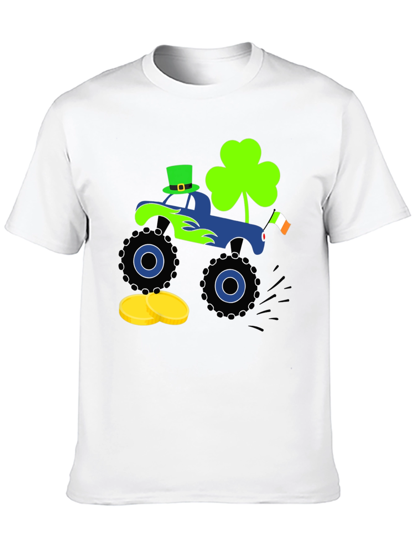 St. Patricks Day Monster Truck T-Shirt