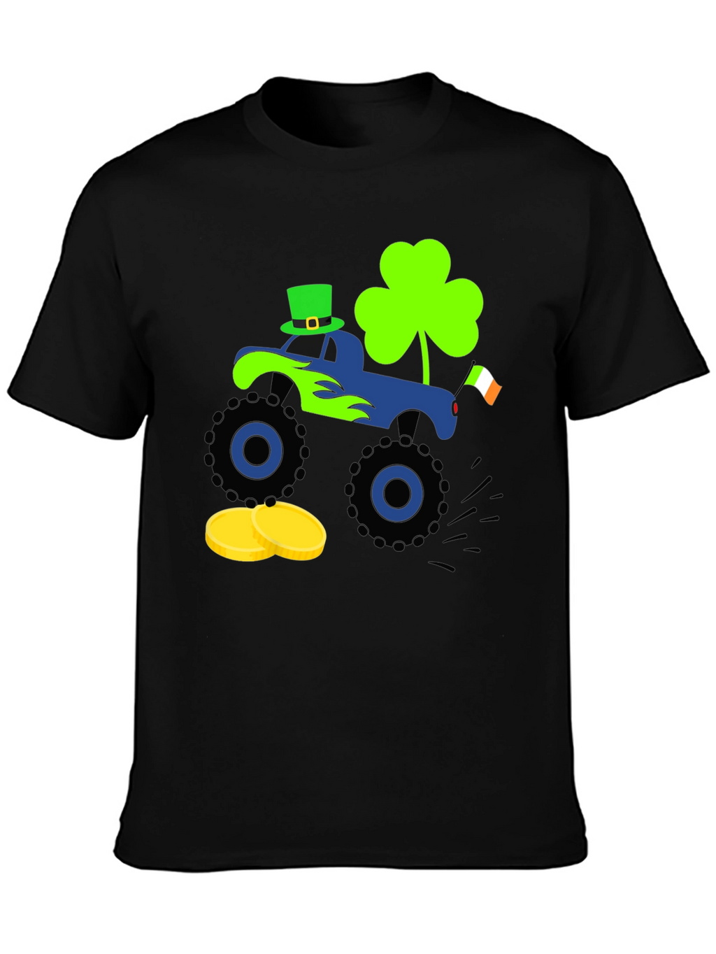 St. Patricks Day Monster Truck T-Shirt