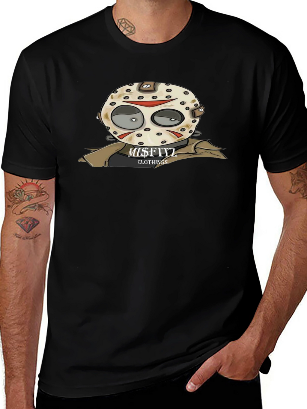 Misfitz Jason Voorhees Graphic T-Shirt