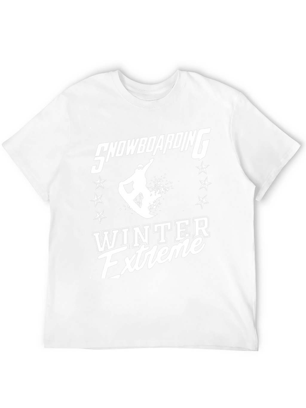 Snowboarding Winter Extreme Graphic T-Shirt
