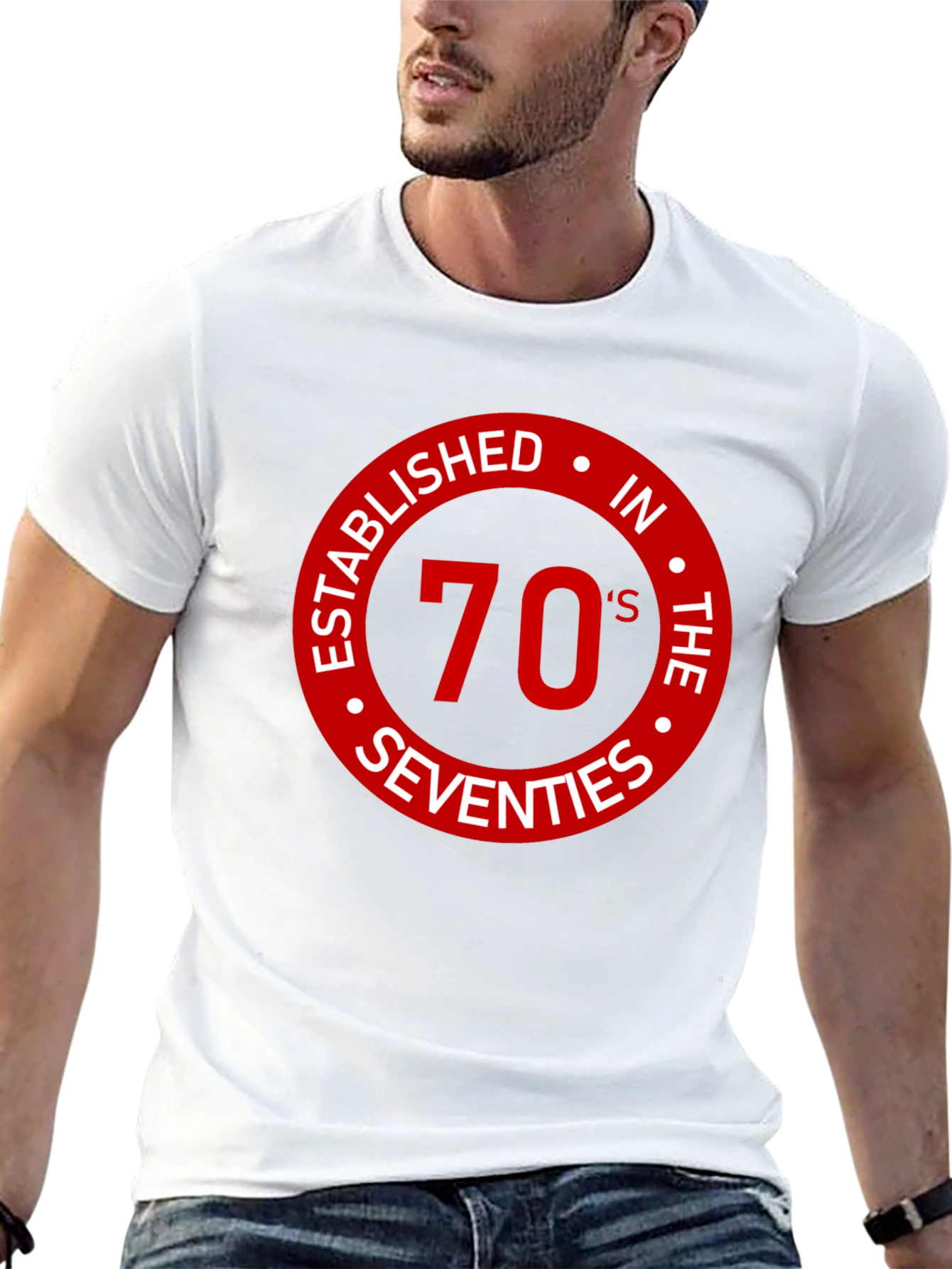 70s Established Black T-Shirt