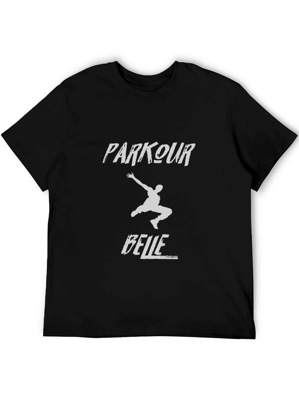 Parkour Belle Black T-Shirt for Urban Athletes