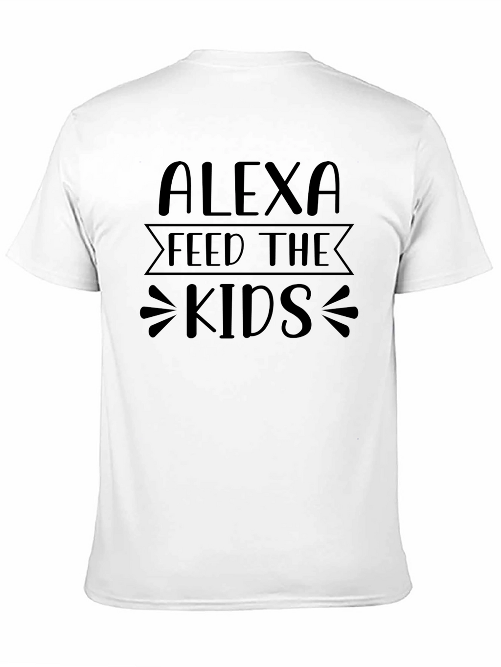 Alexa Feed The Kids Black T-Shirt